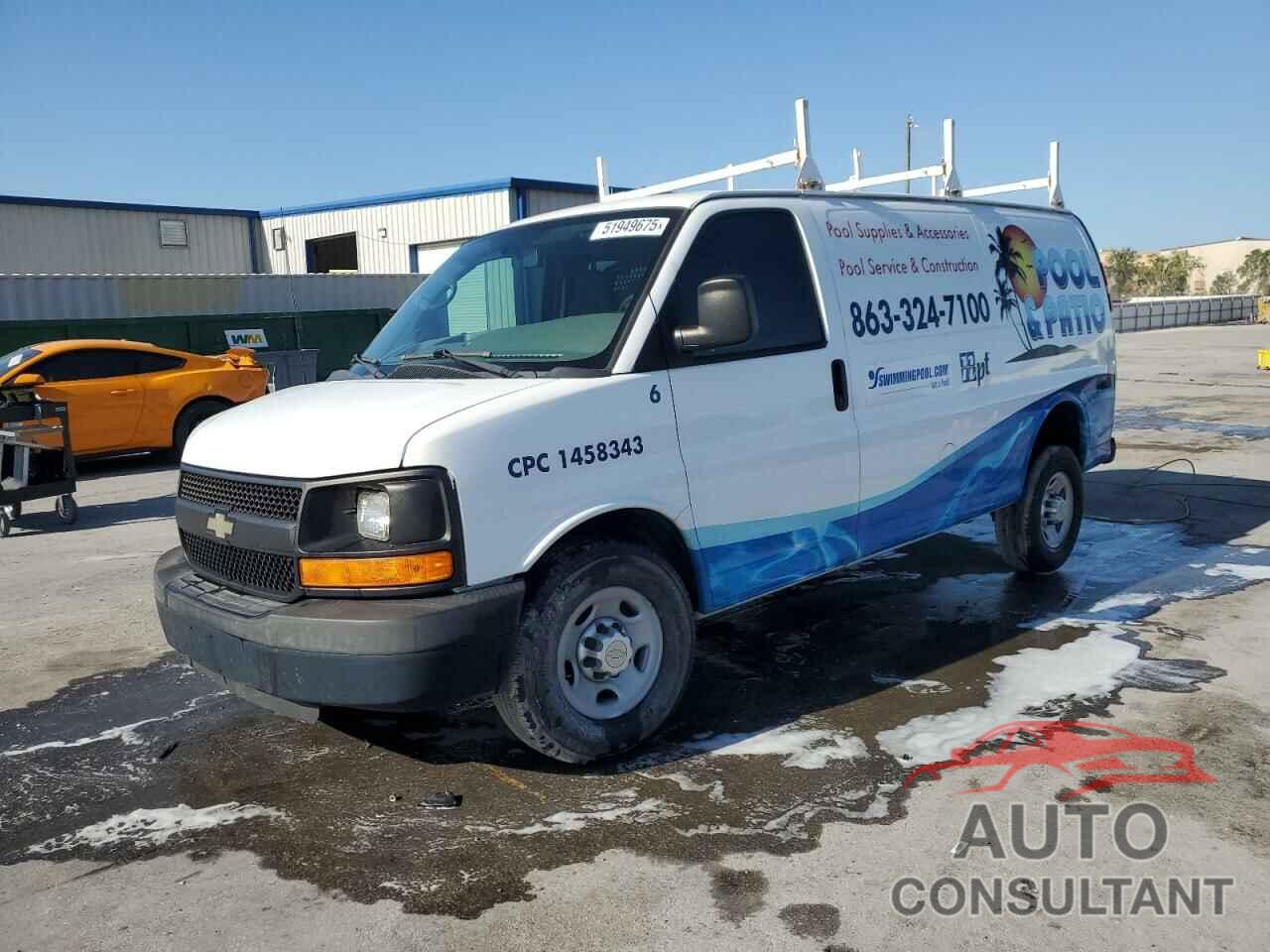 CHEVROLET EXPRESS 2014 - 1GCWGFBA3E1147865