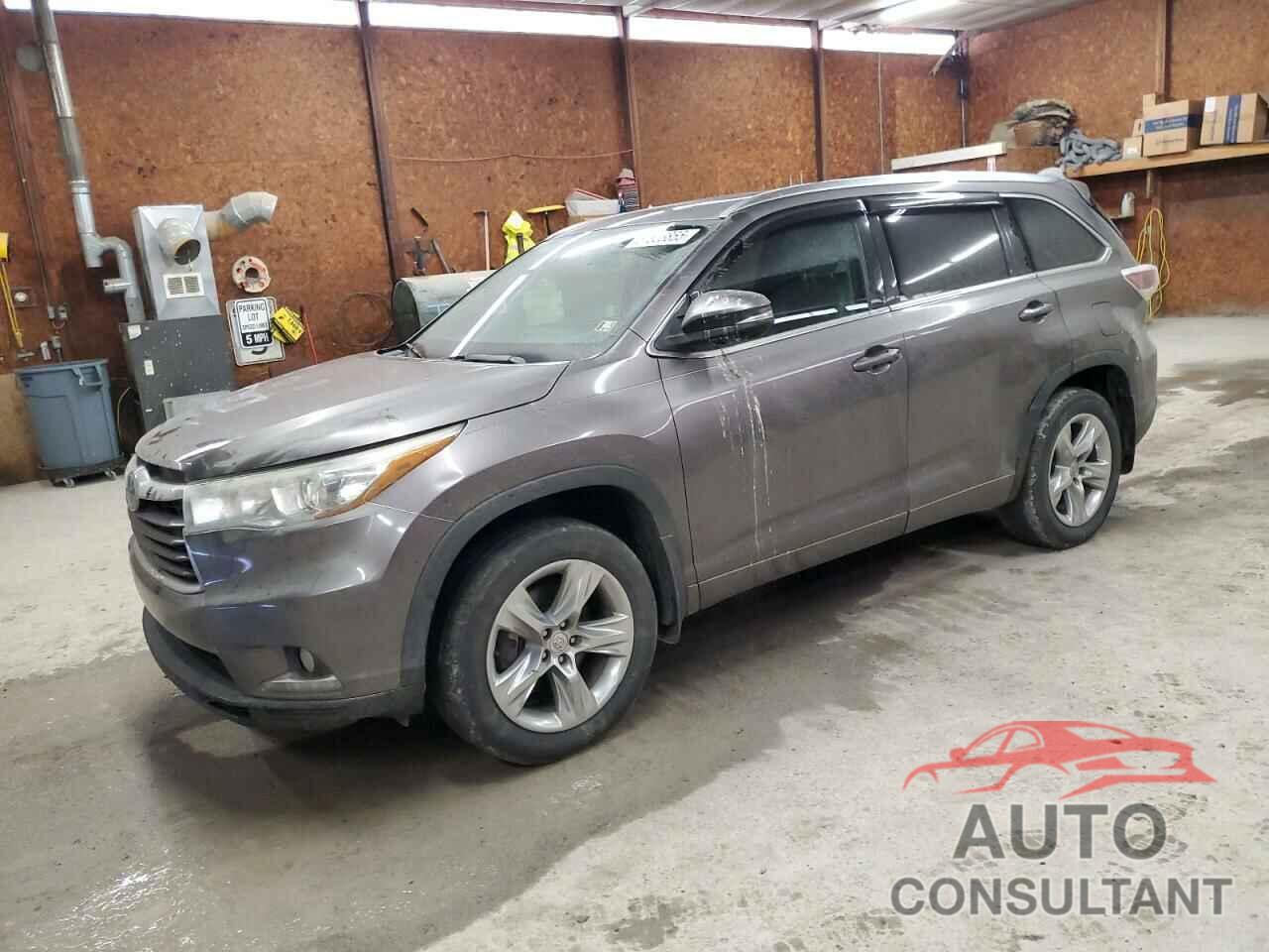 TOYOTA HIGHLANDER 2014 - 5TDDKRFH1ES014961
