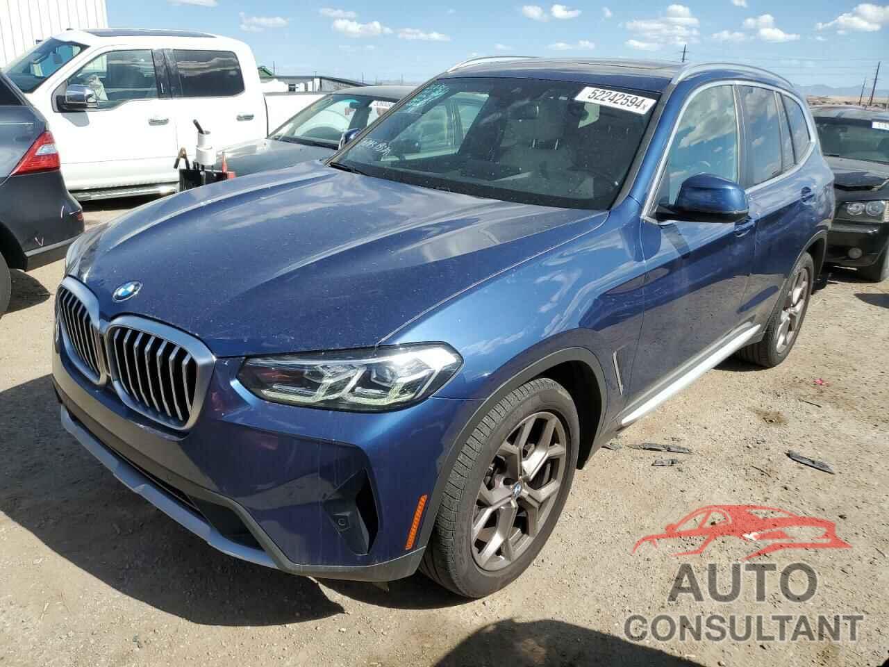 BMW X3 2022 - 5UX43DP09N9J69408