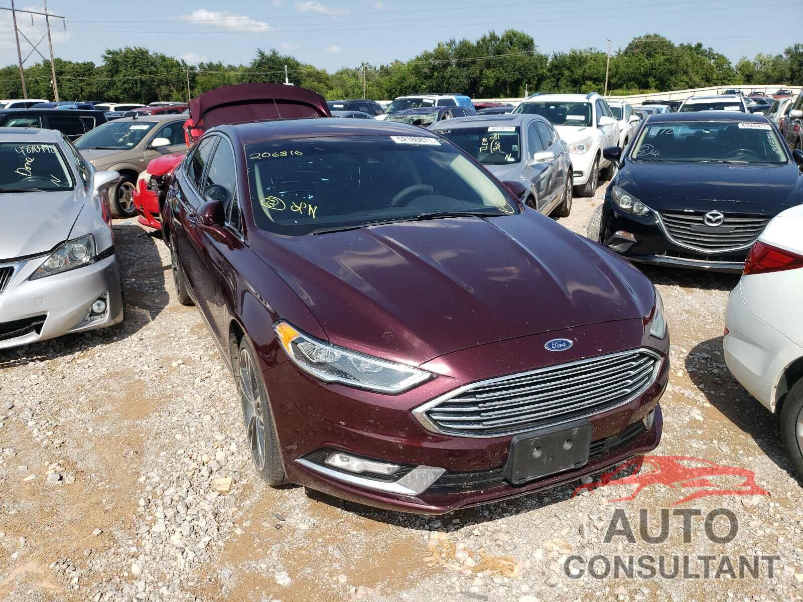 FORD FUSION 2017 - 3FA6P0D91HR206816