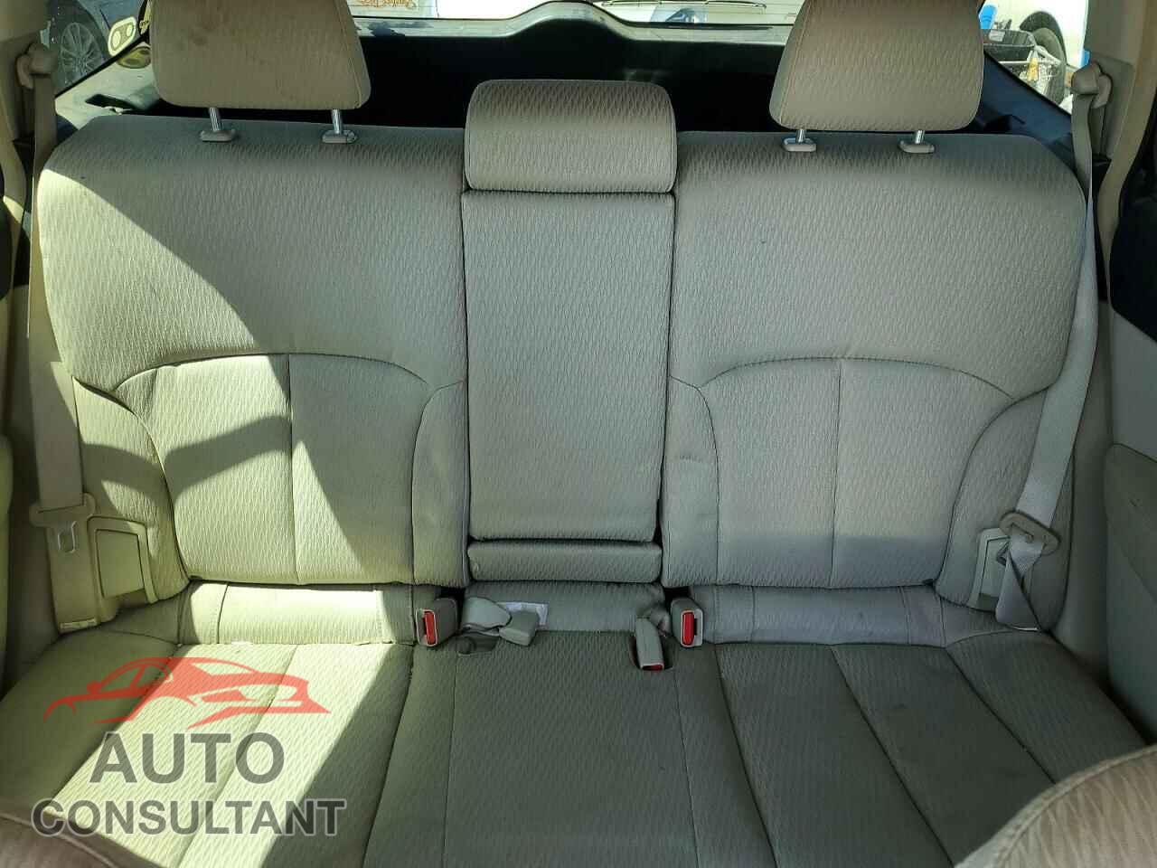 SUBARU OUTBACK 2012 - 4S4BRBAC5C1272055