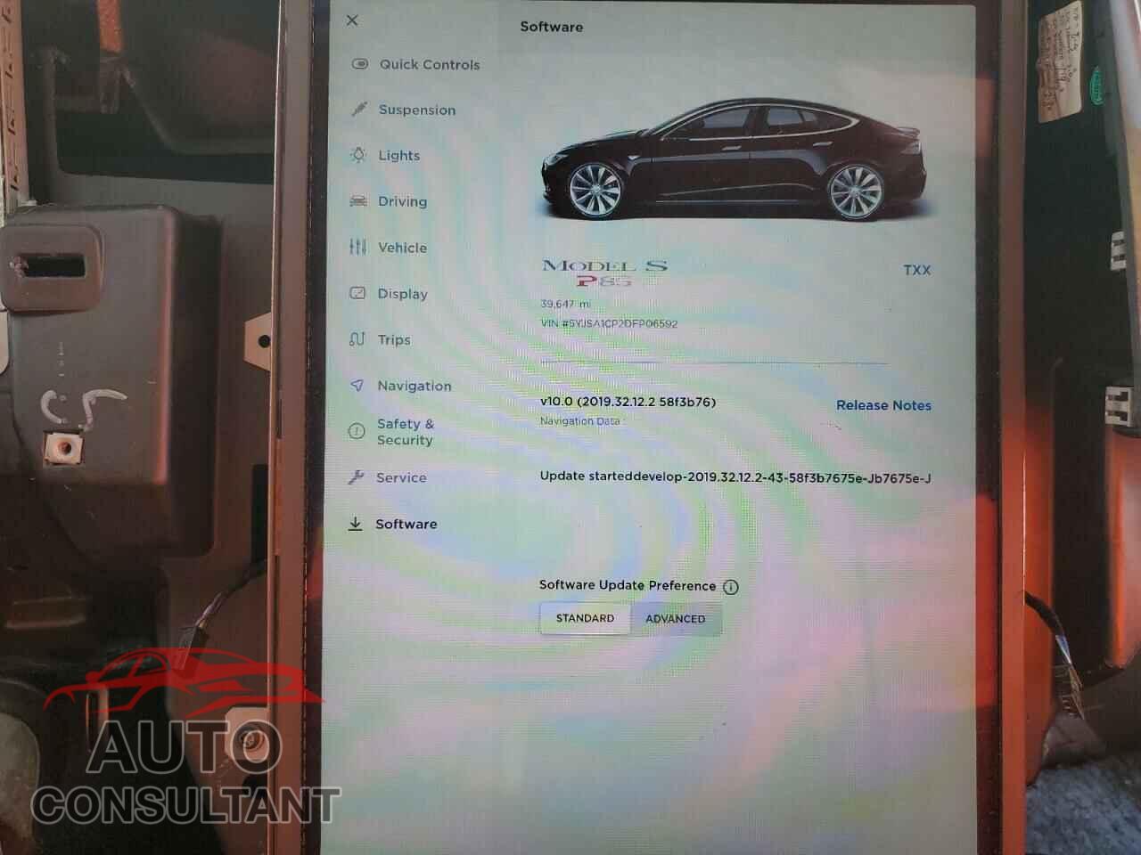 TESLA MODEL S 2013 - 5YJSA1CP2DFP06592