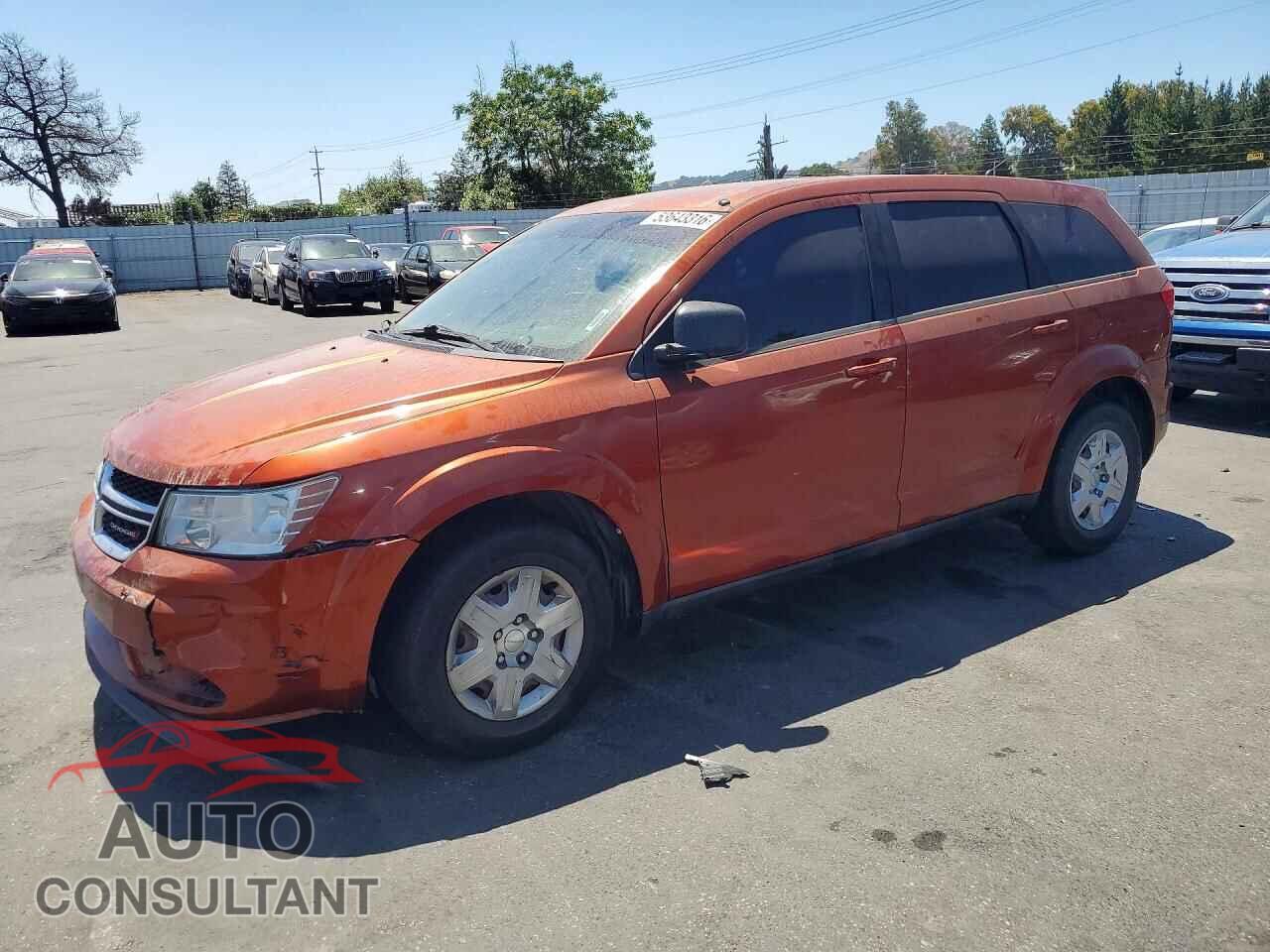 DODGE JOURNEY 2012 - 3C4PDCAB1CT262007