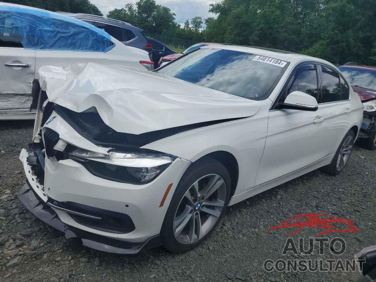 BMW 3 SERIES 2017 - WBA8D9G3XHNU64064