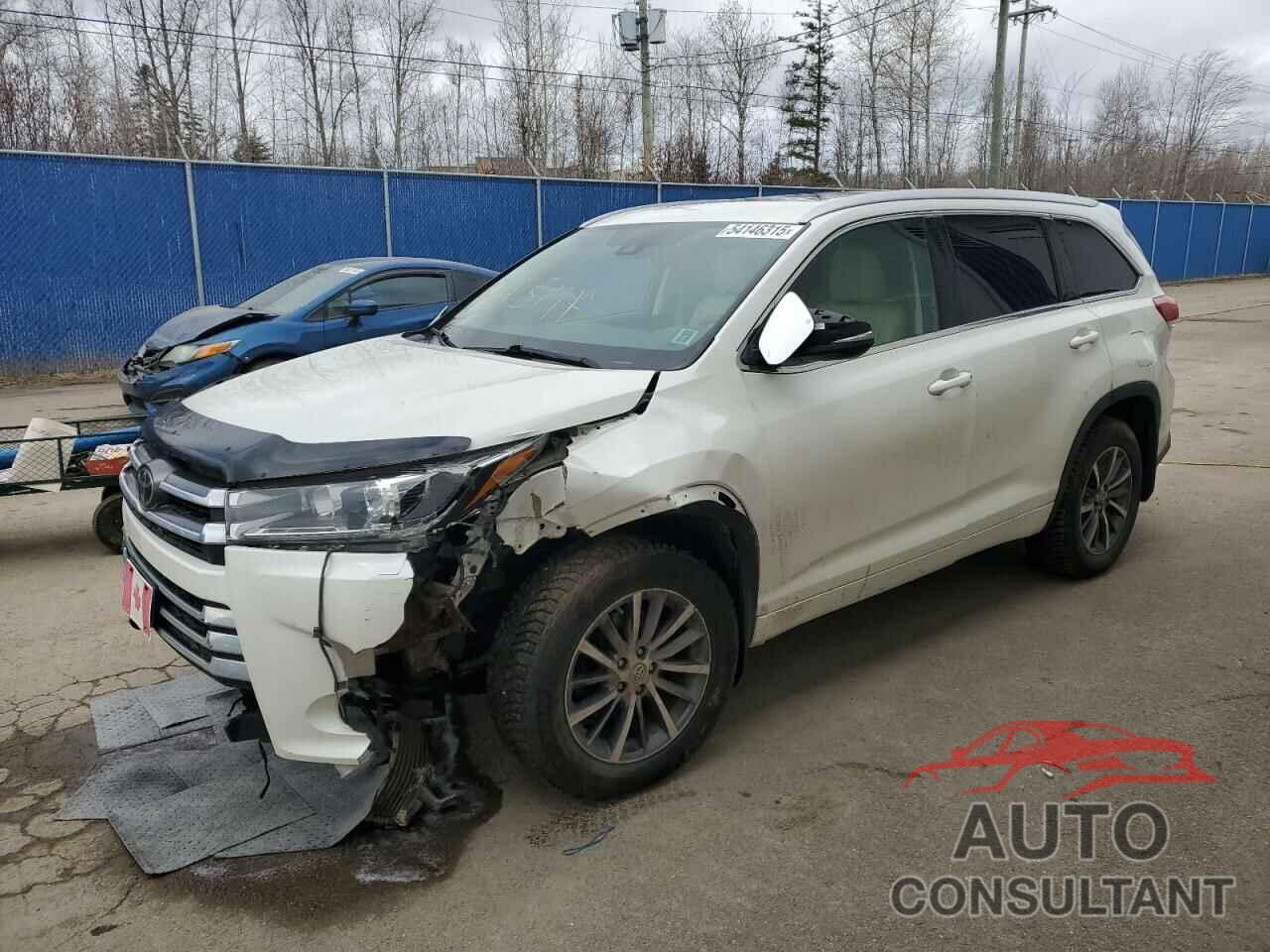 TOYOTA HIGHLANDER 2017 - 5TDJZRFH4HS508511