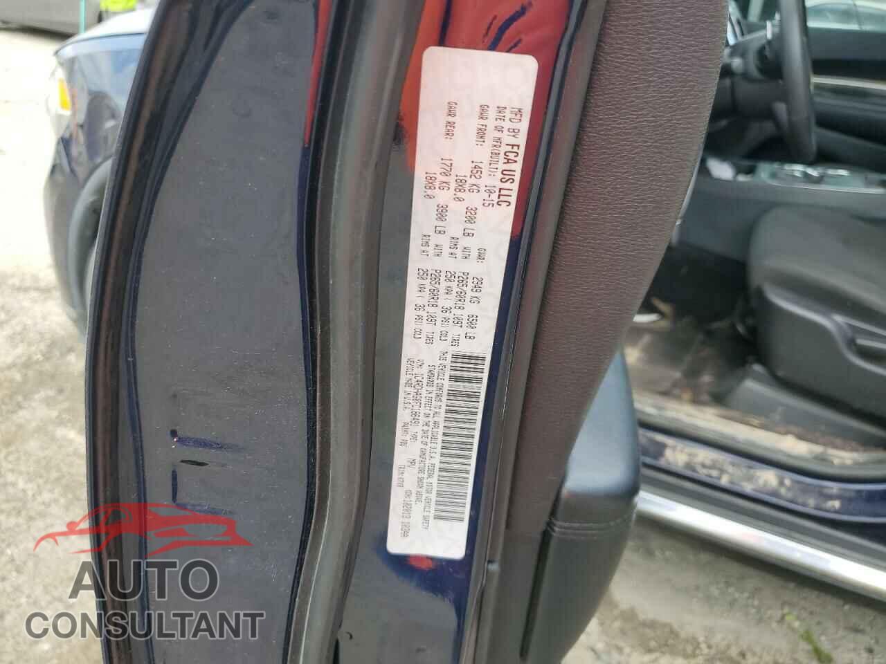 DODGE DURANGO 2015 - 1C4RDHAG0FC186491