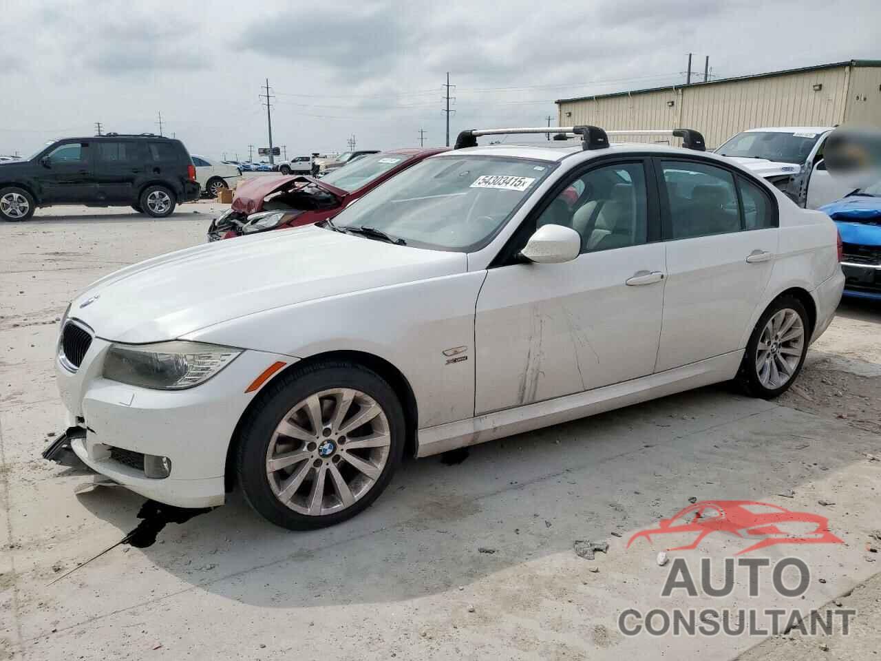 BMW 3 SERIES 2011 - WBAPK7C58BF088026