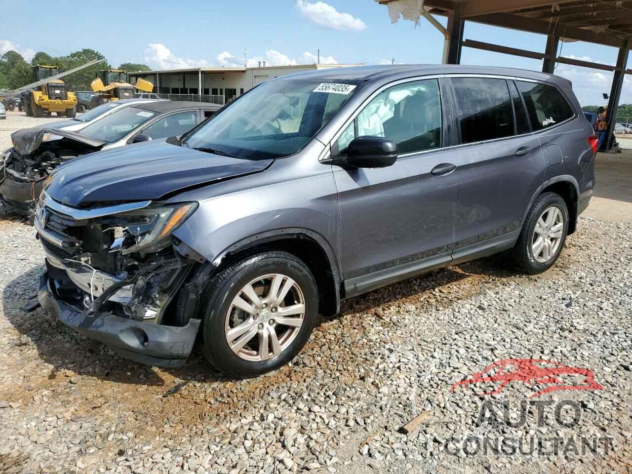 HONDA PILOT 2016 - 5FNYF5H11GB026775