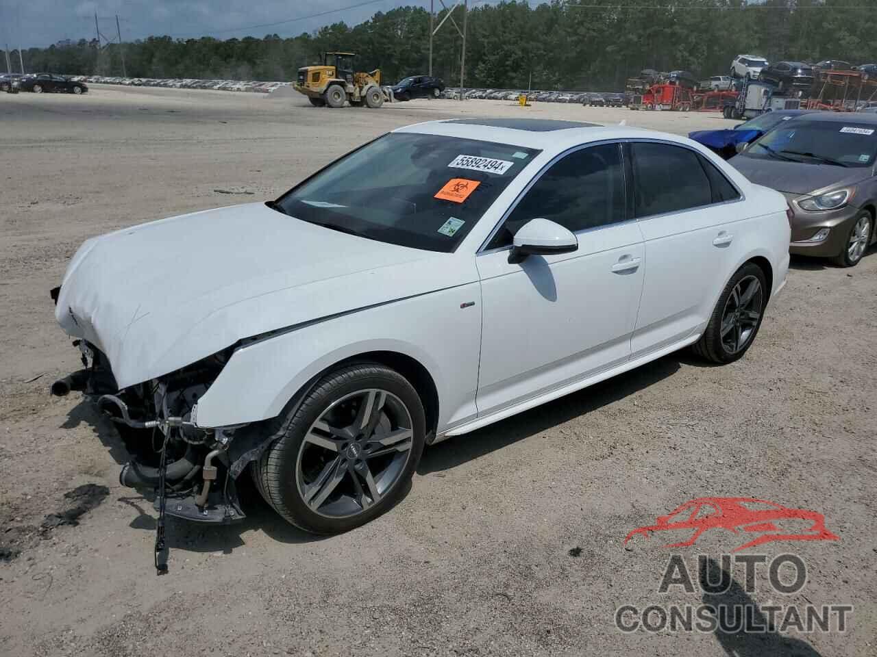 AUDI A4 2017 - WAUENAF40HN009915