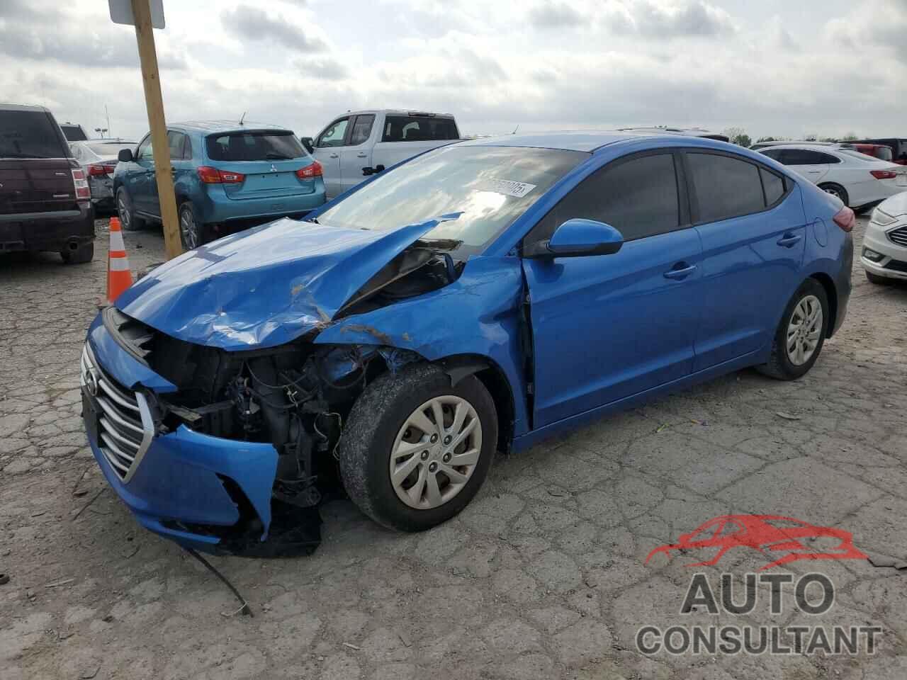HYUNDAI ELANTRA 2017 - KMHD74LF4HU082772