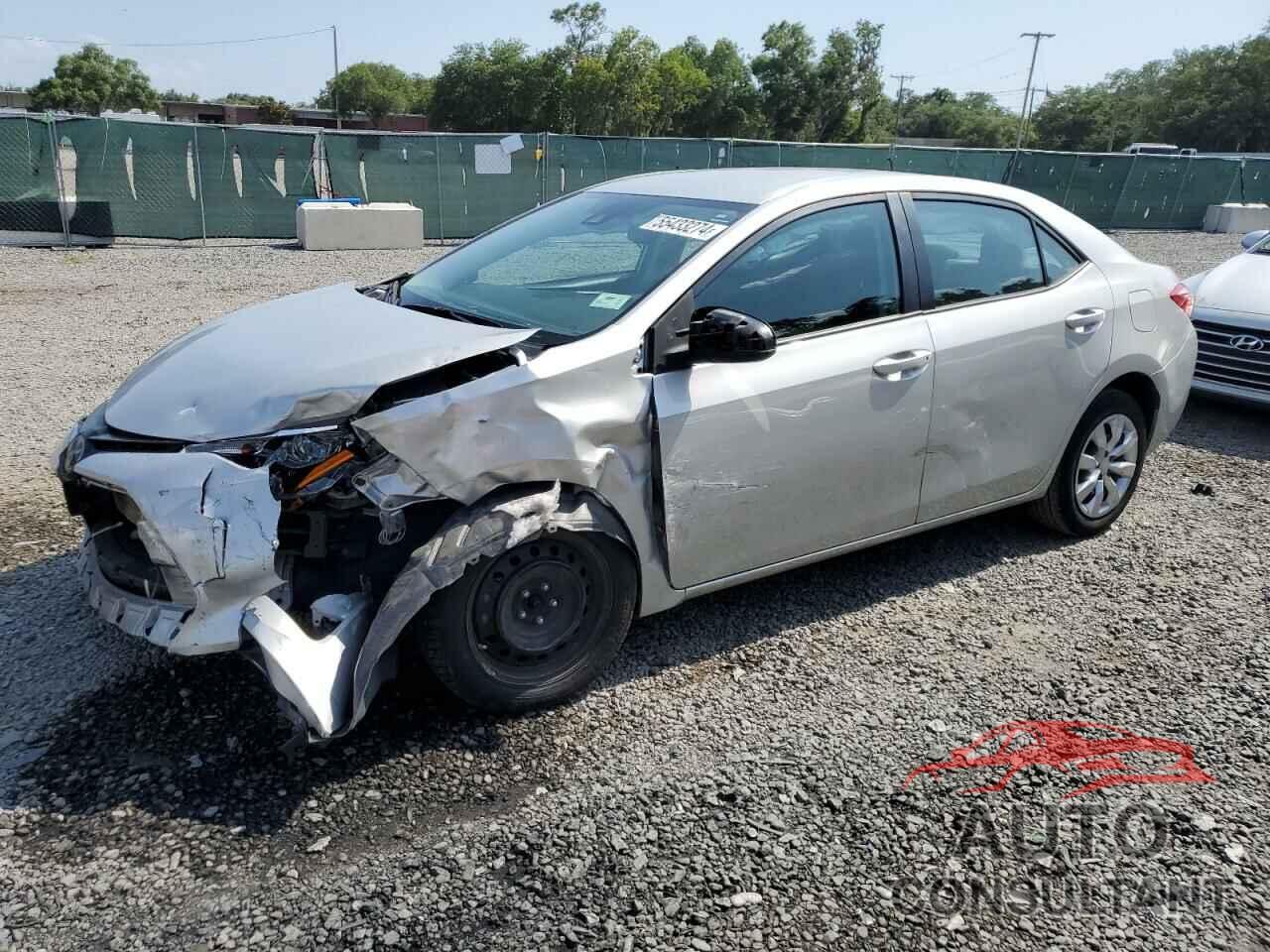 TOYOTA COROLLA 2019 - 5YFBURHE0KP940406