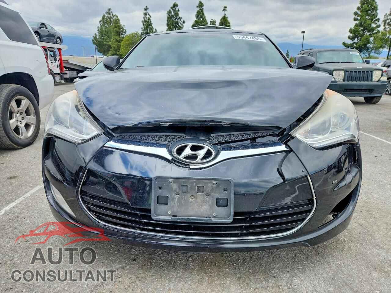 HYUNDAI VELOSTER 2012 - KMHTC6AD4CU080291