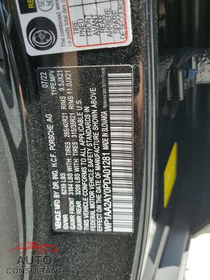 PORSCHE CAYENNE BA 2023 - WP1AA2AY0PDA01281