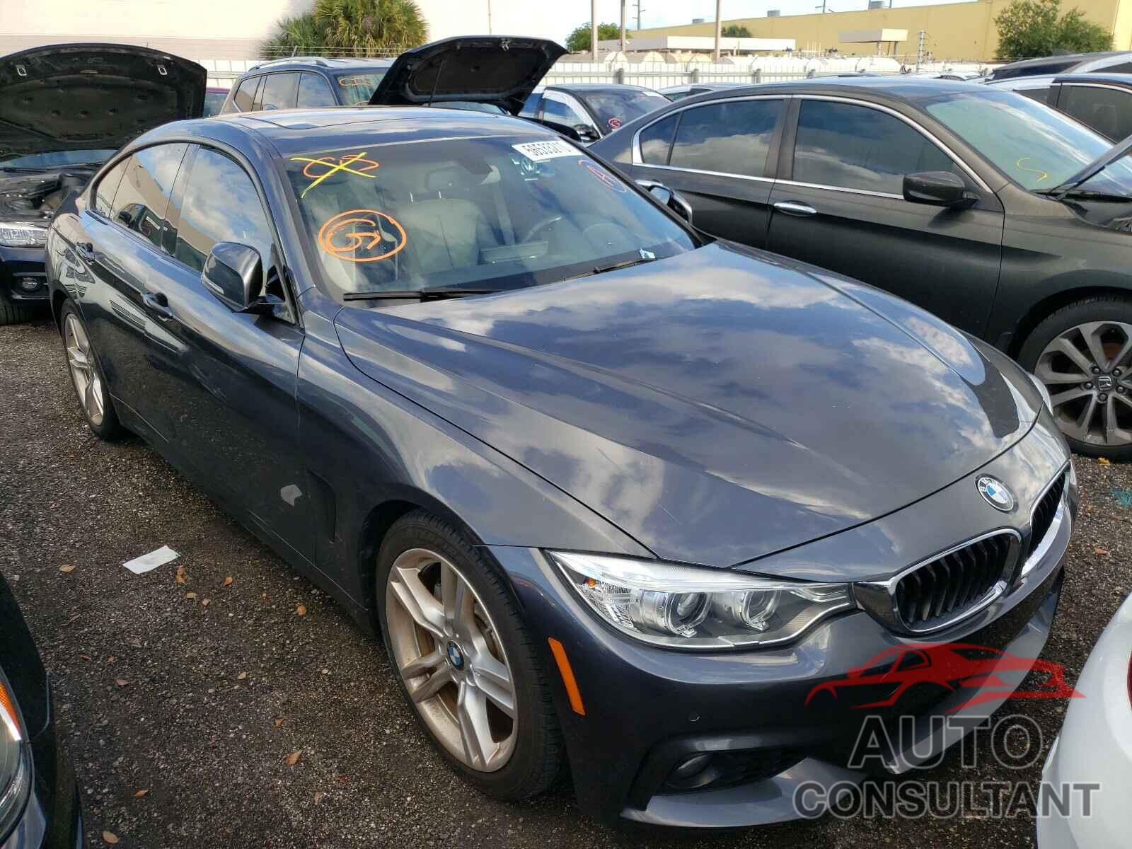 BMW 4 SERIES 2017 - WBA4F7C52HG786173