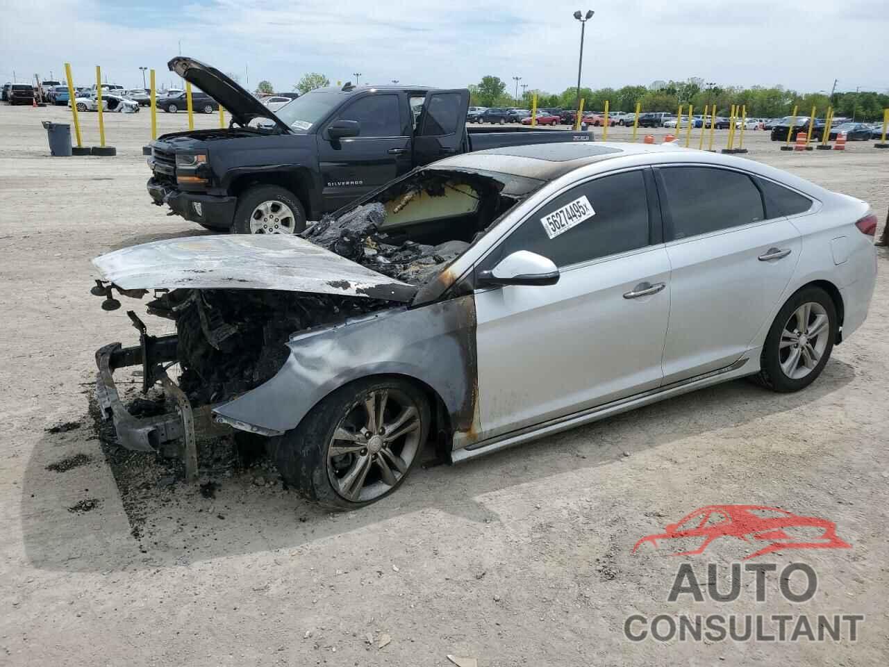 HYUNDAI SONATA 2018 - 5NPE34AF2JH644448
