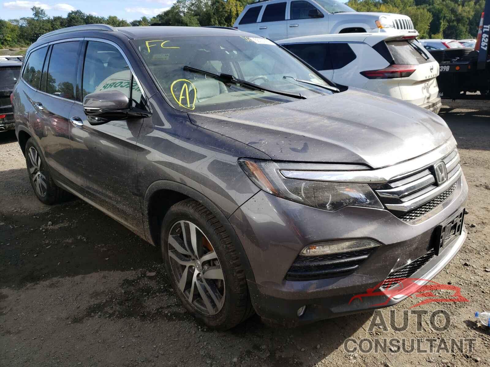 HONDA PILOT 2017 - 5FNYF6H99HB026519