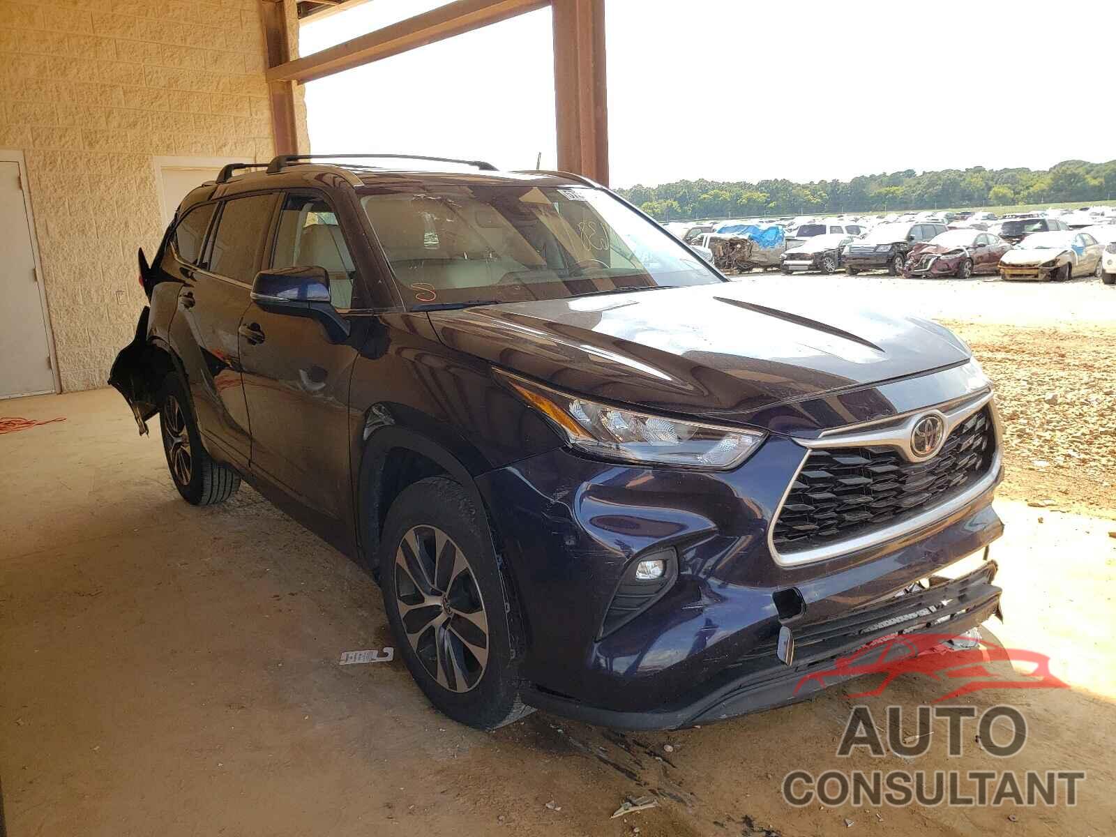 TOYOTA HIGHLANDER 2020 - 5TDHZRAH5LS017928