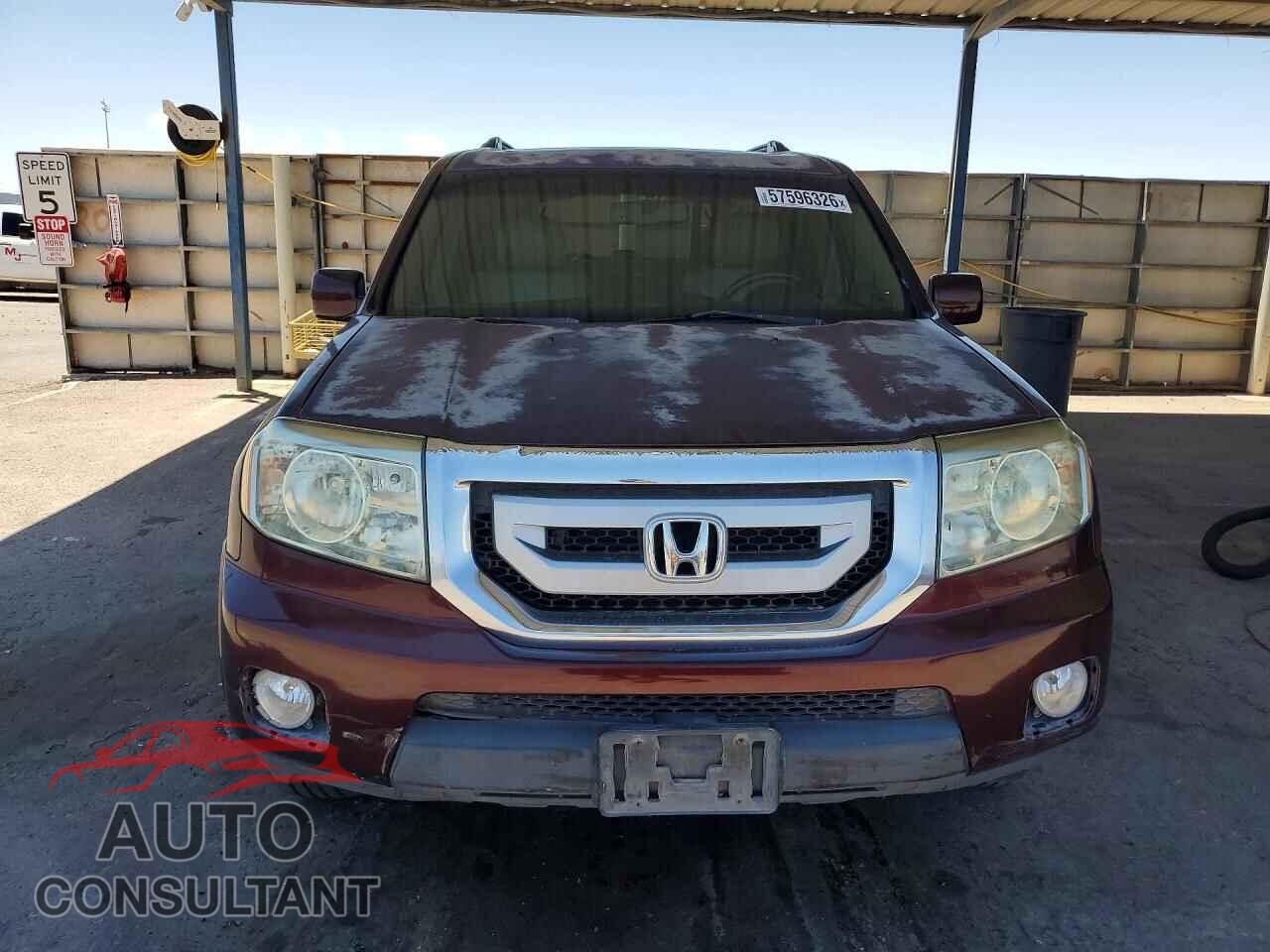 HONDA PILOT 2009 - 5FNYF38579B006511