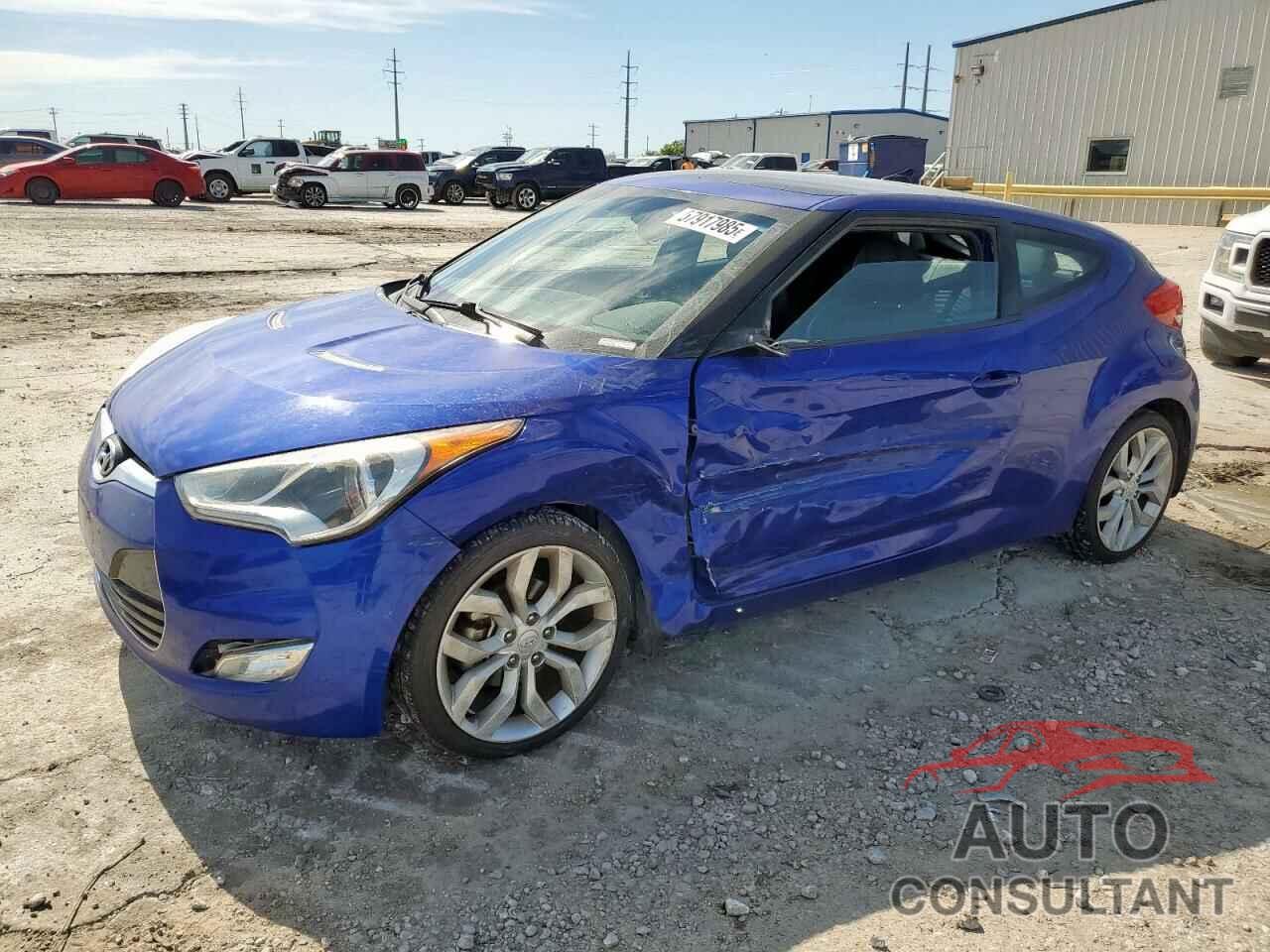 HYUNDAI VELOSTER 2013 - KMHTC6AD3DU114772