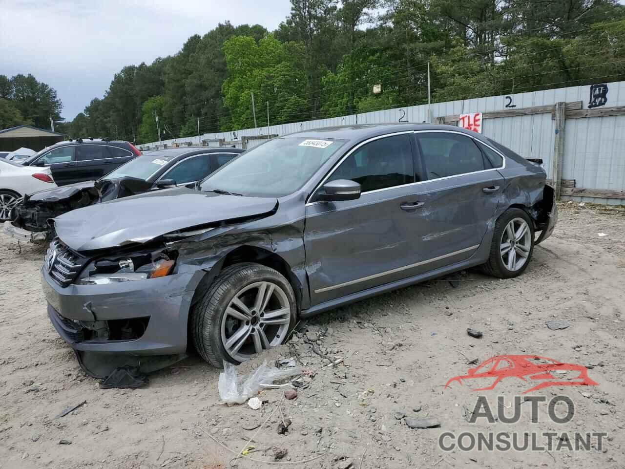 VOLKSWAGEN PASSAT 2013 - 1VWCN7A33DC053552
