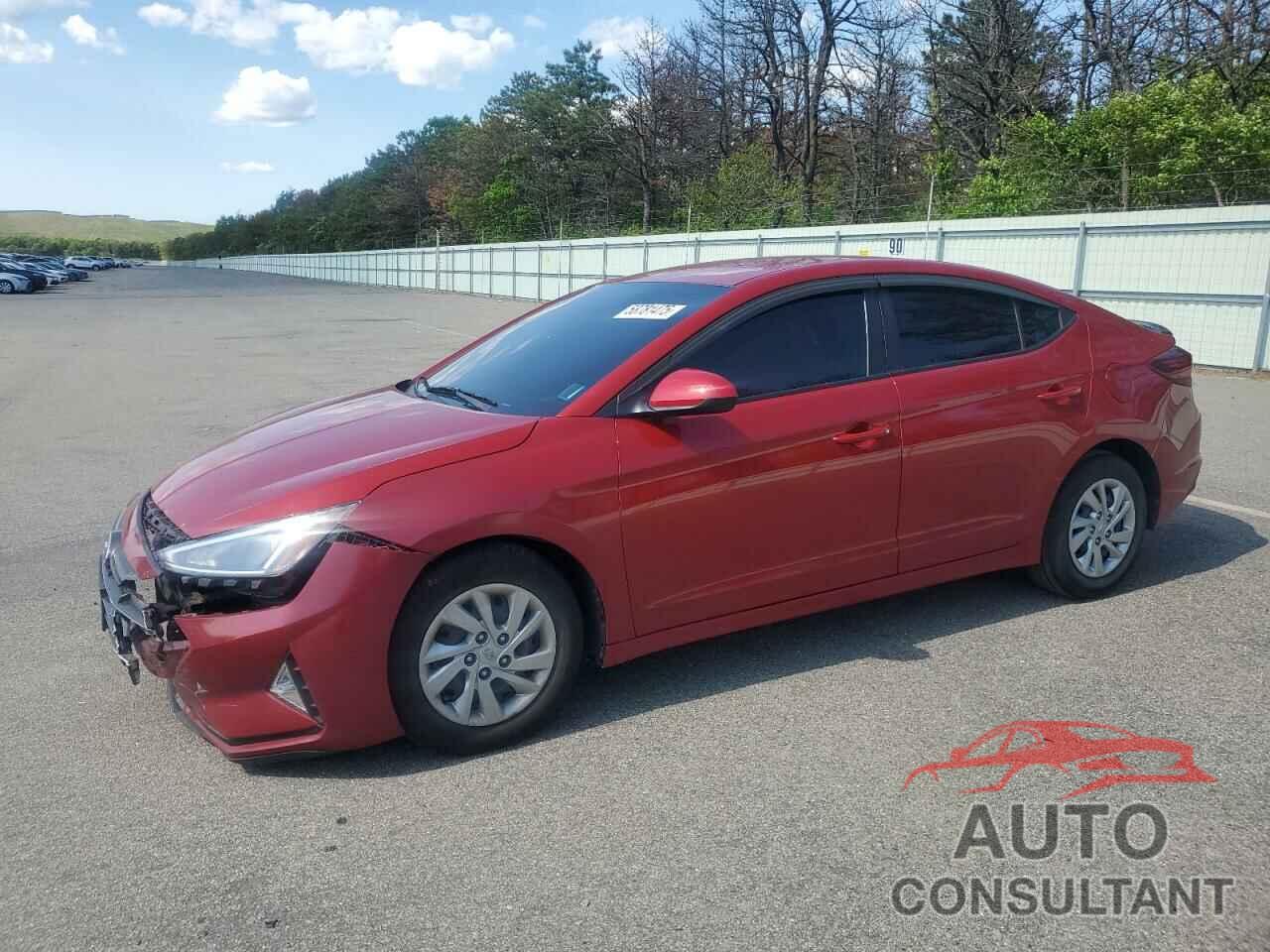 HYUNDAI ELANTRA 2019 - KMHD74LF7KU791350