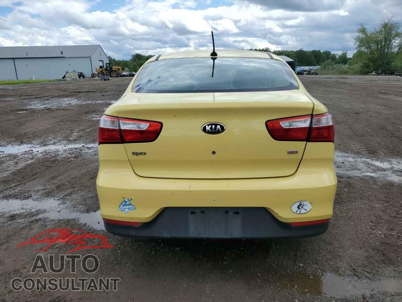 KIA RIO 2016 - KNADM4A35G6670539