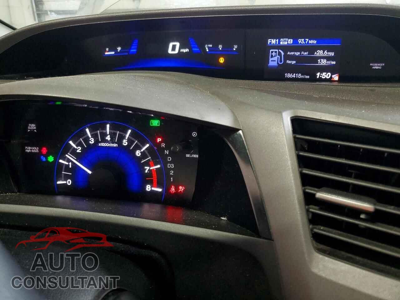HONDA CIVIC 2012 - 2HGFB2F59CH334838