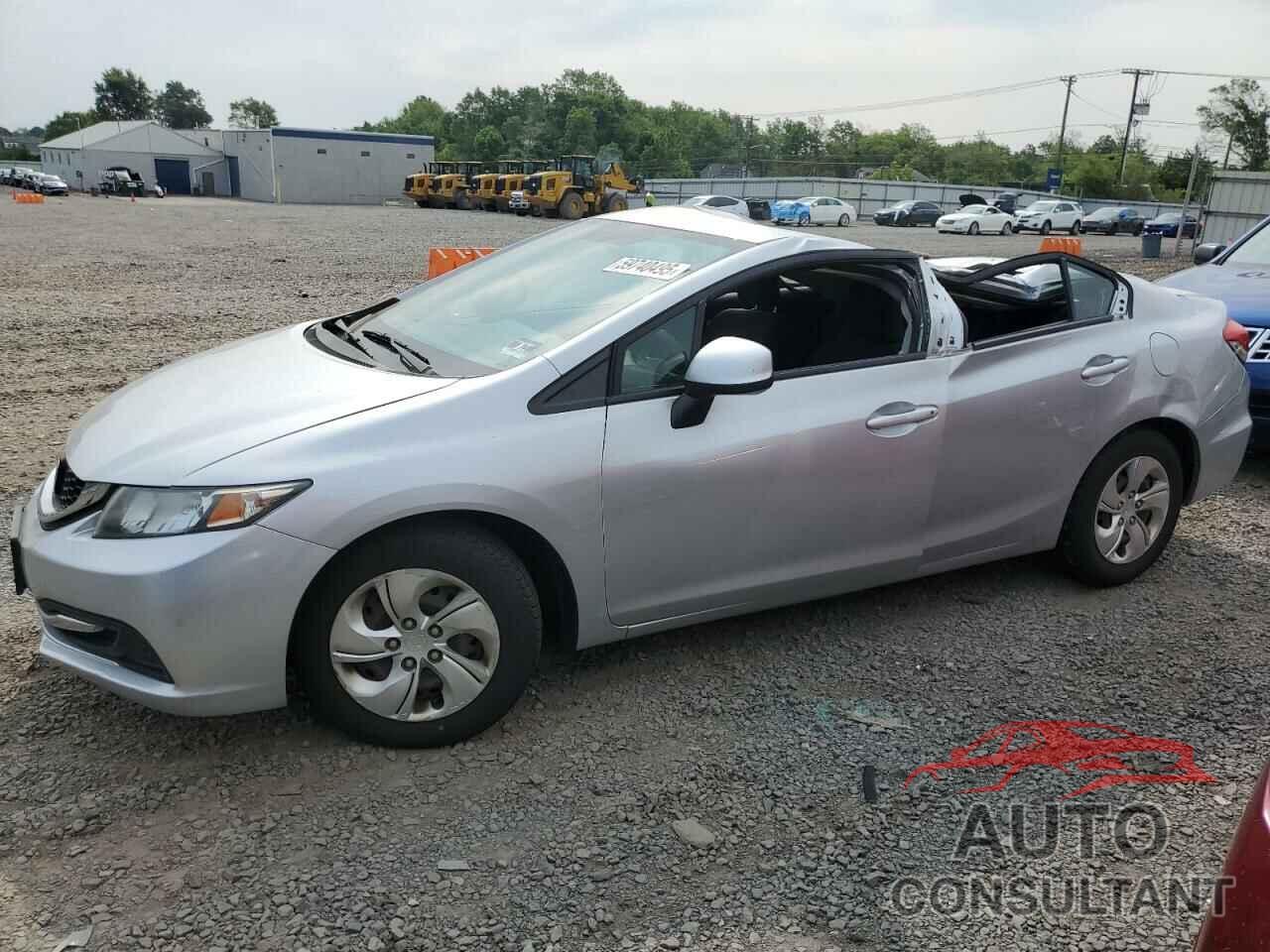 HONDA CIVIC 2013 - 19XFB2F58DE208594
