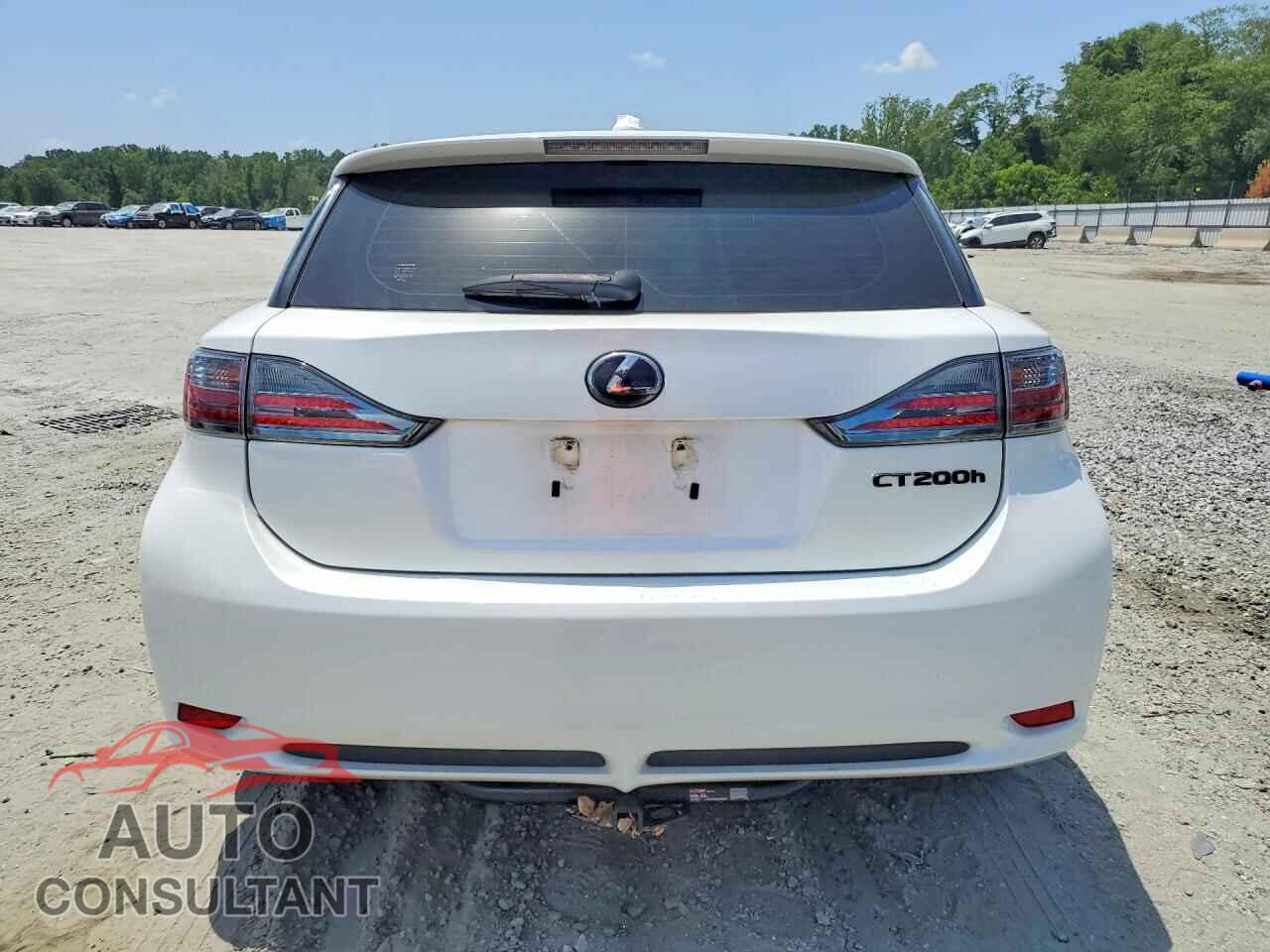 LEXUS CT 200 2012 - JTHKD5BH3C2114918