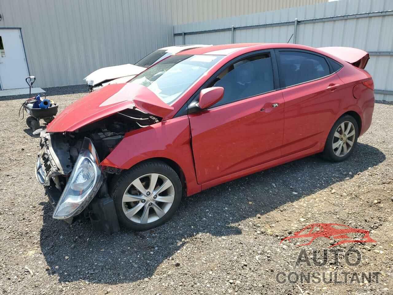 HYUNDAI ACCENT 2013 - KMHCU4AE3DU316456