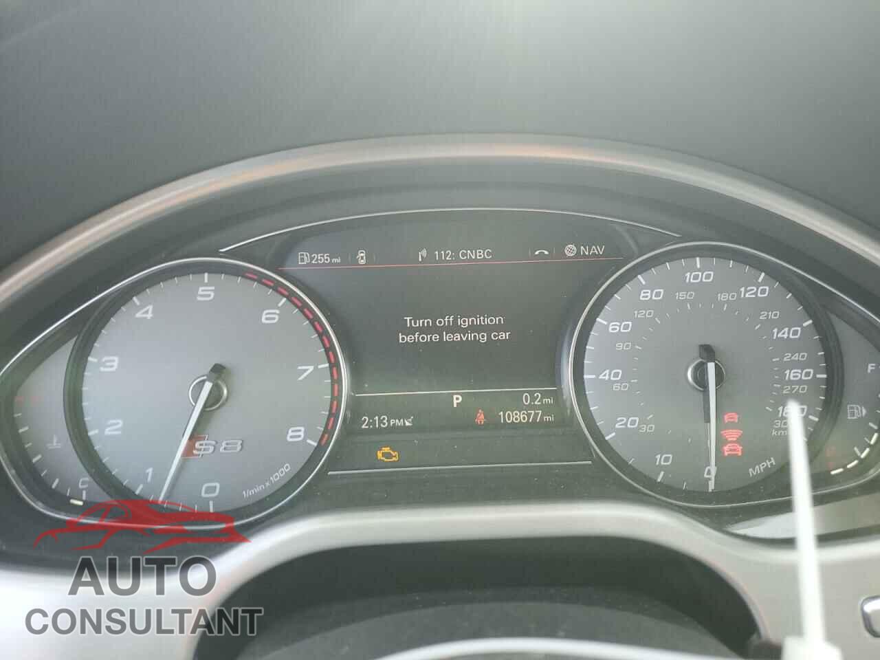 AUDI S8 2013 - WAUD2AFD1DN010425