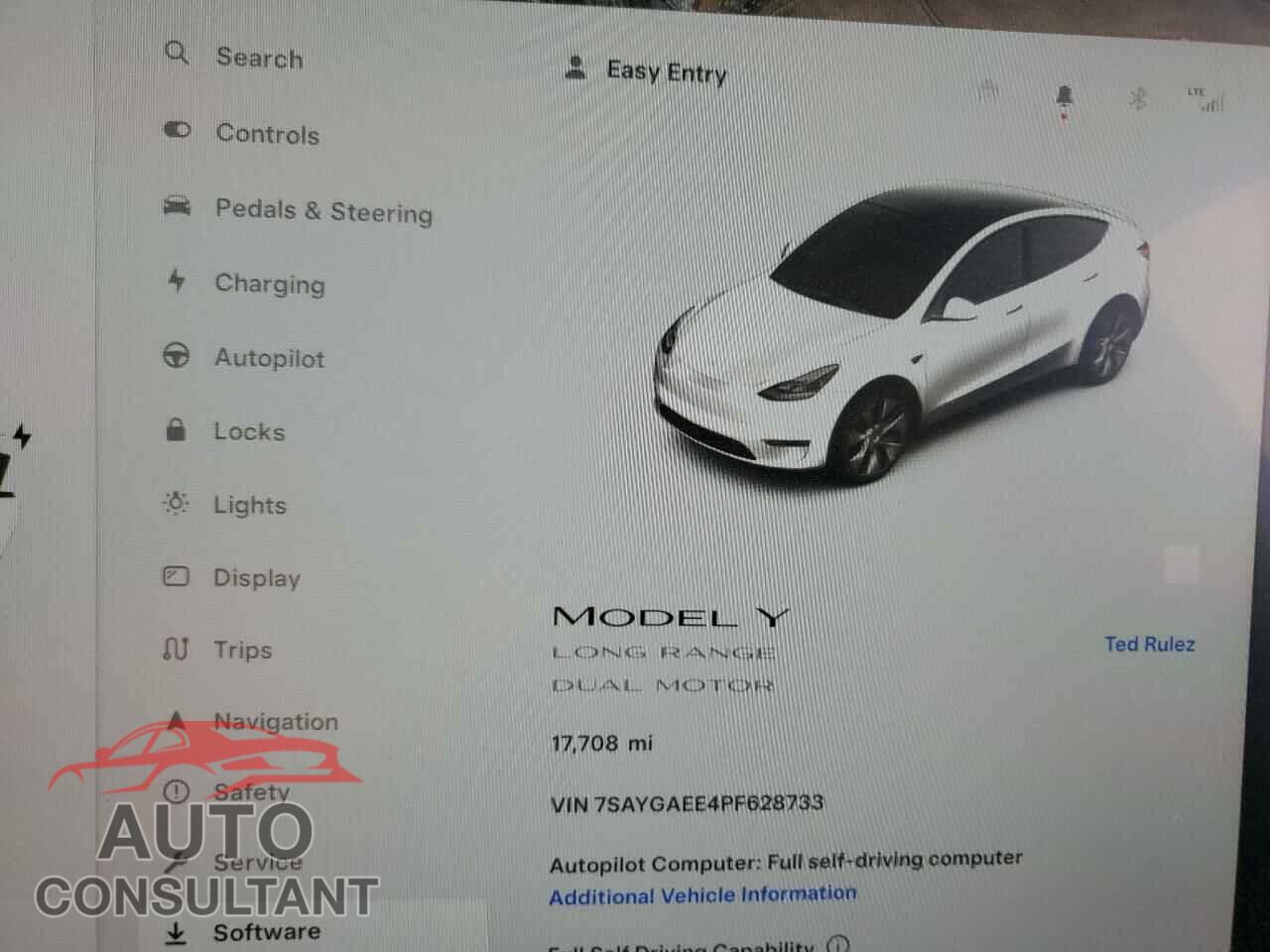 TESLA MODEL Y 2023 - 7SAYGAEE4PF628733