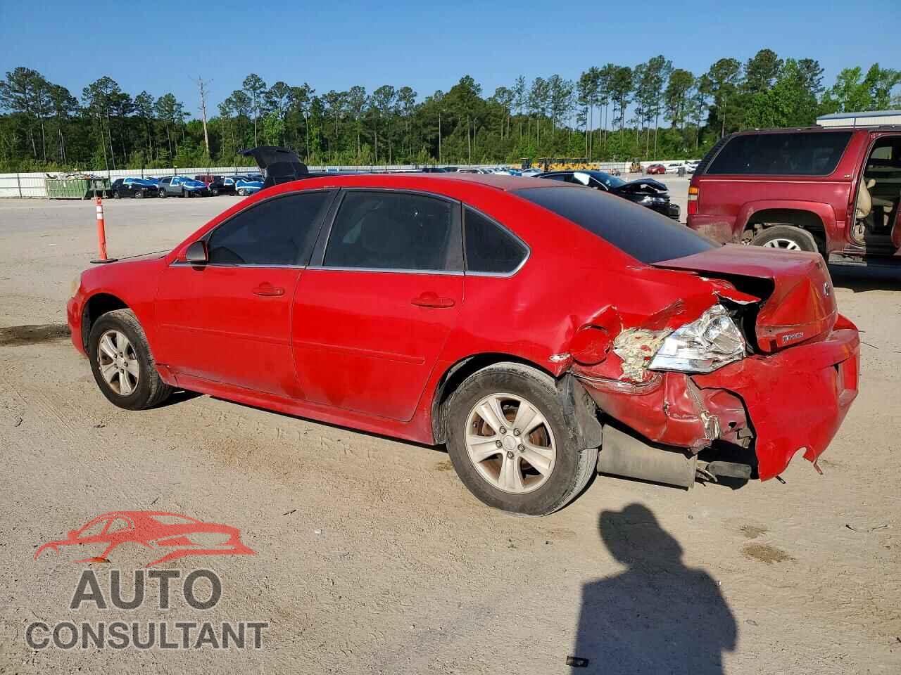CHEVROLET IMPALA 2012 - 2G1WF5E35C1172504