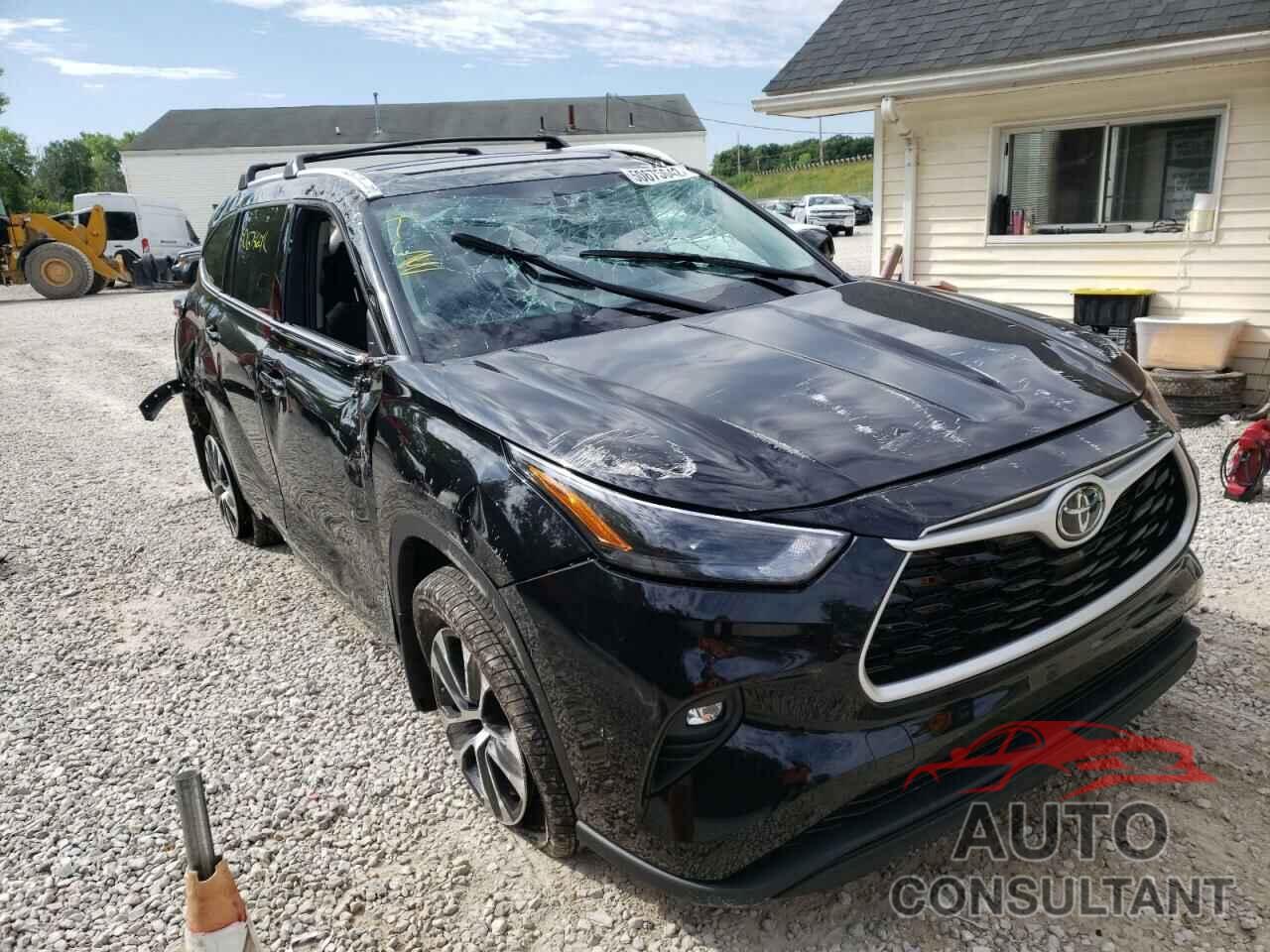 TOYOTA HIGHLANDER 2022 - 5TDGZRBHXNS580180