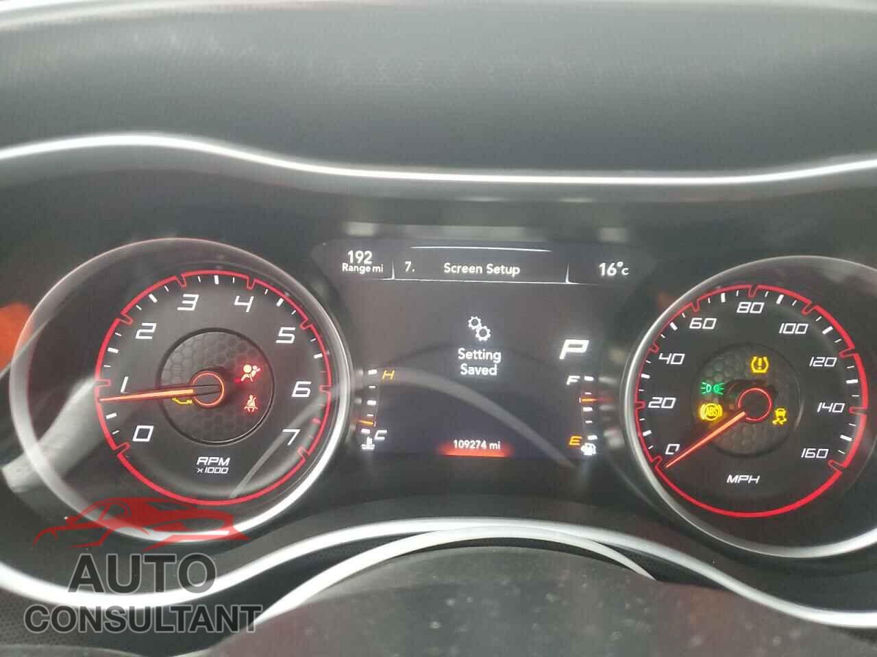 DODGE CHARGER 2016 - 2C3CDXCT2GH186490