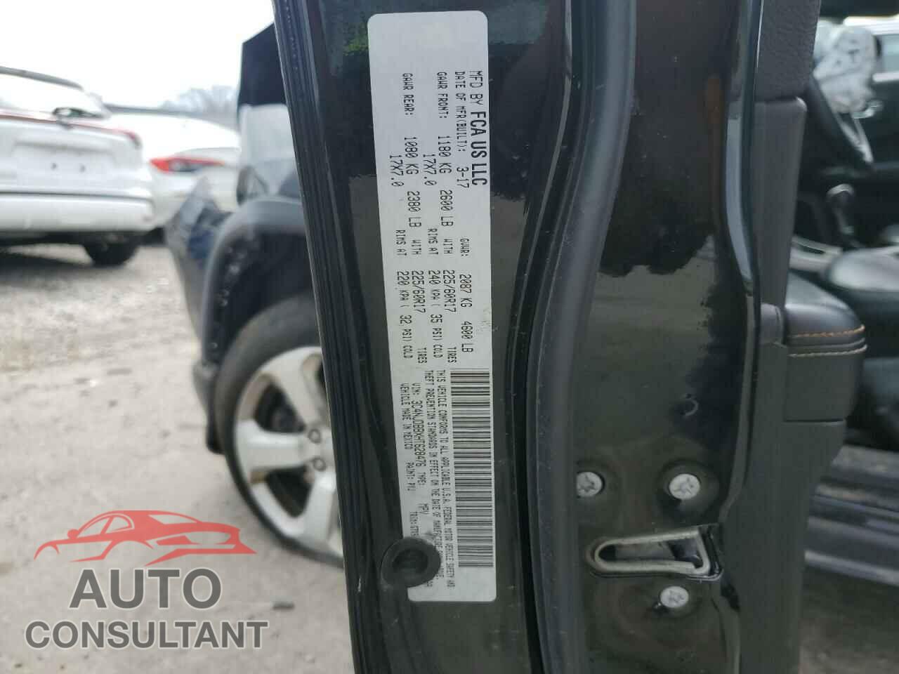 JEEP COMPASS 2017 - 3C4NJDBBXHT628476