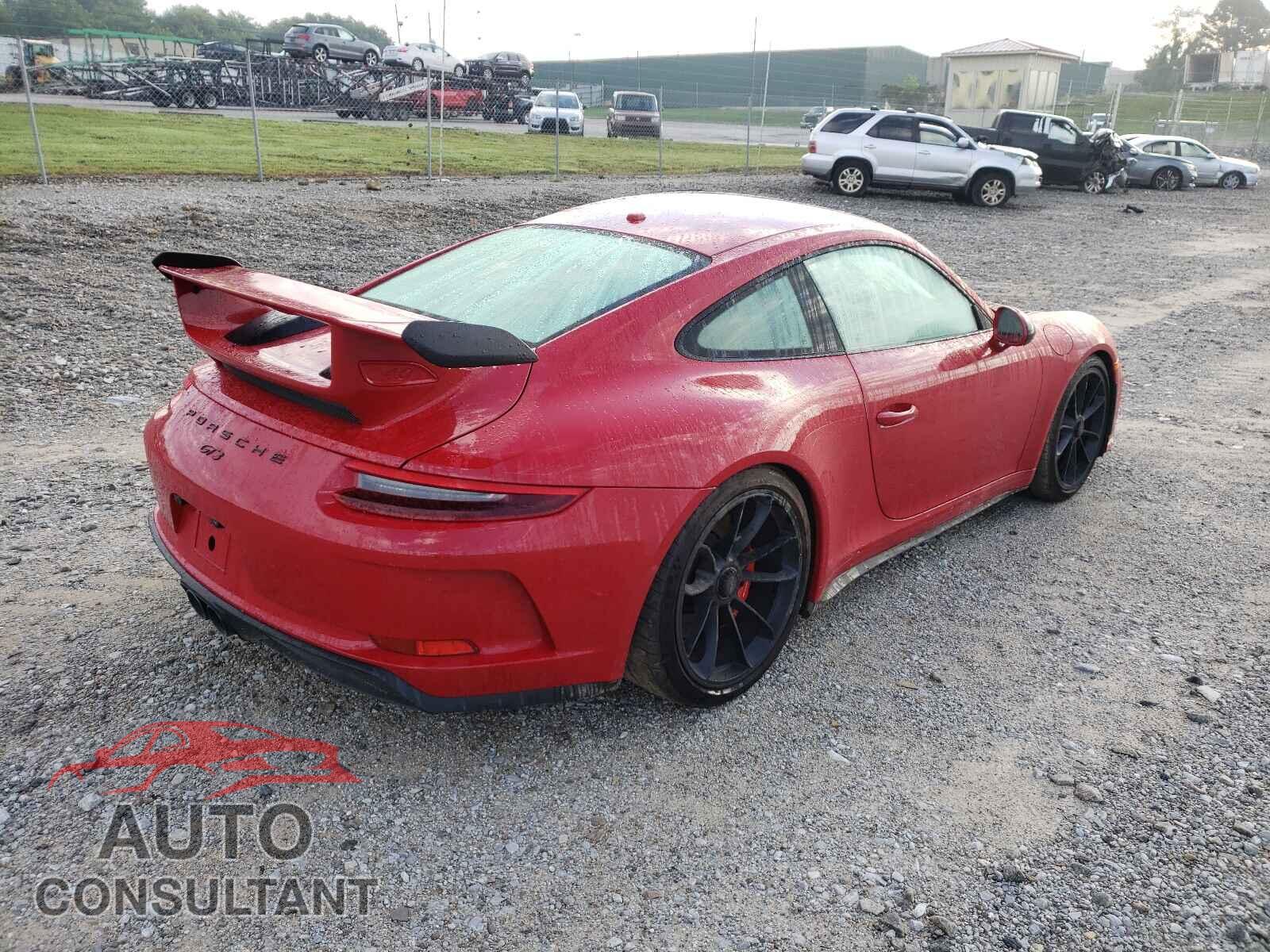 PORSCHE 911 2018 - WP0AC2A99JS175440
