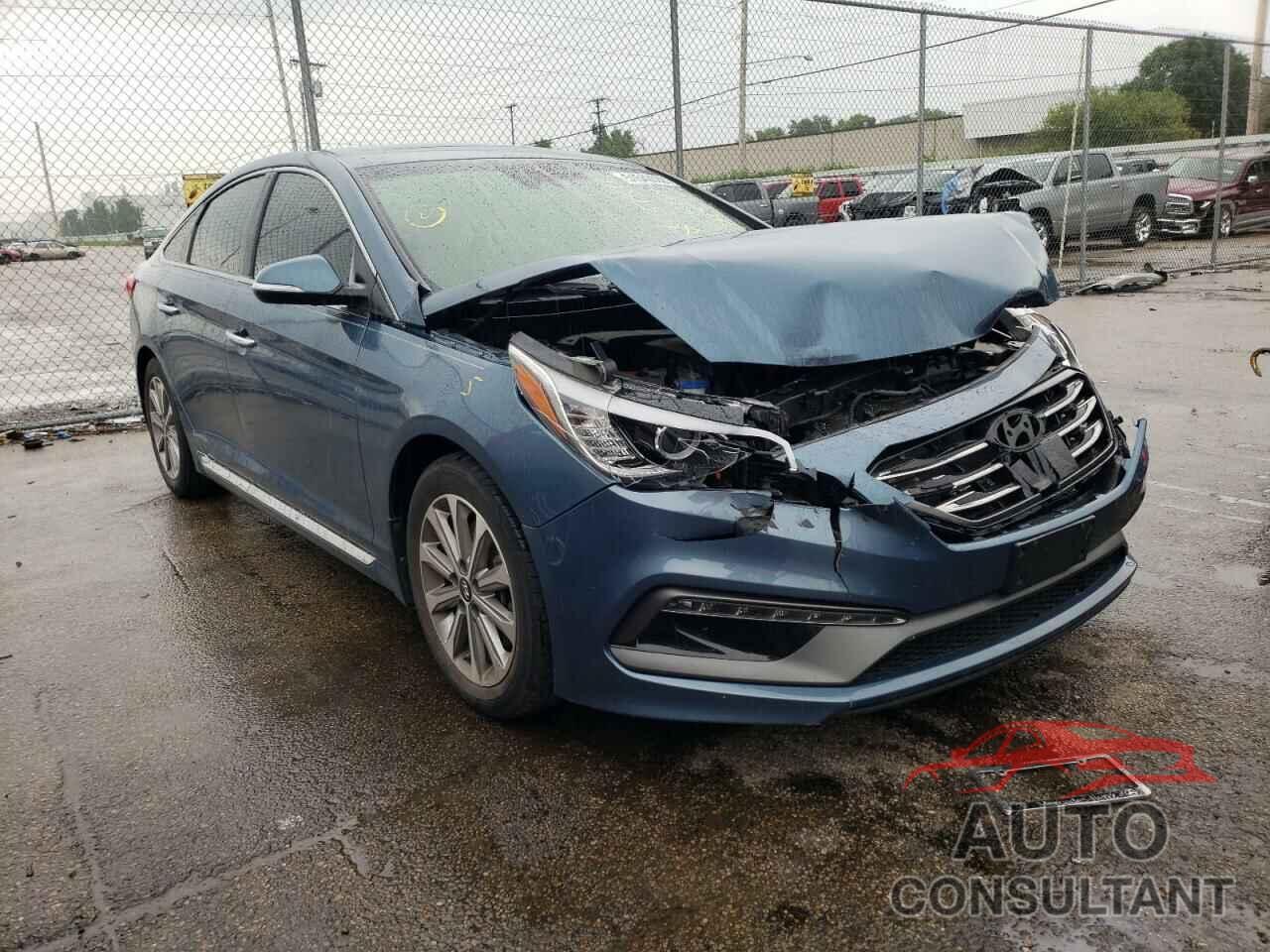 HYUNDAI SONATA 2017 - 5NPE34AFXHH458070