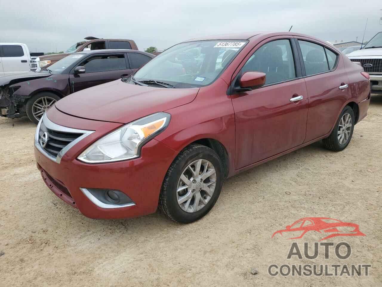 NISSAN VERSA 2018 - 3N1CN7AP7JL848659
