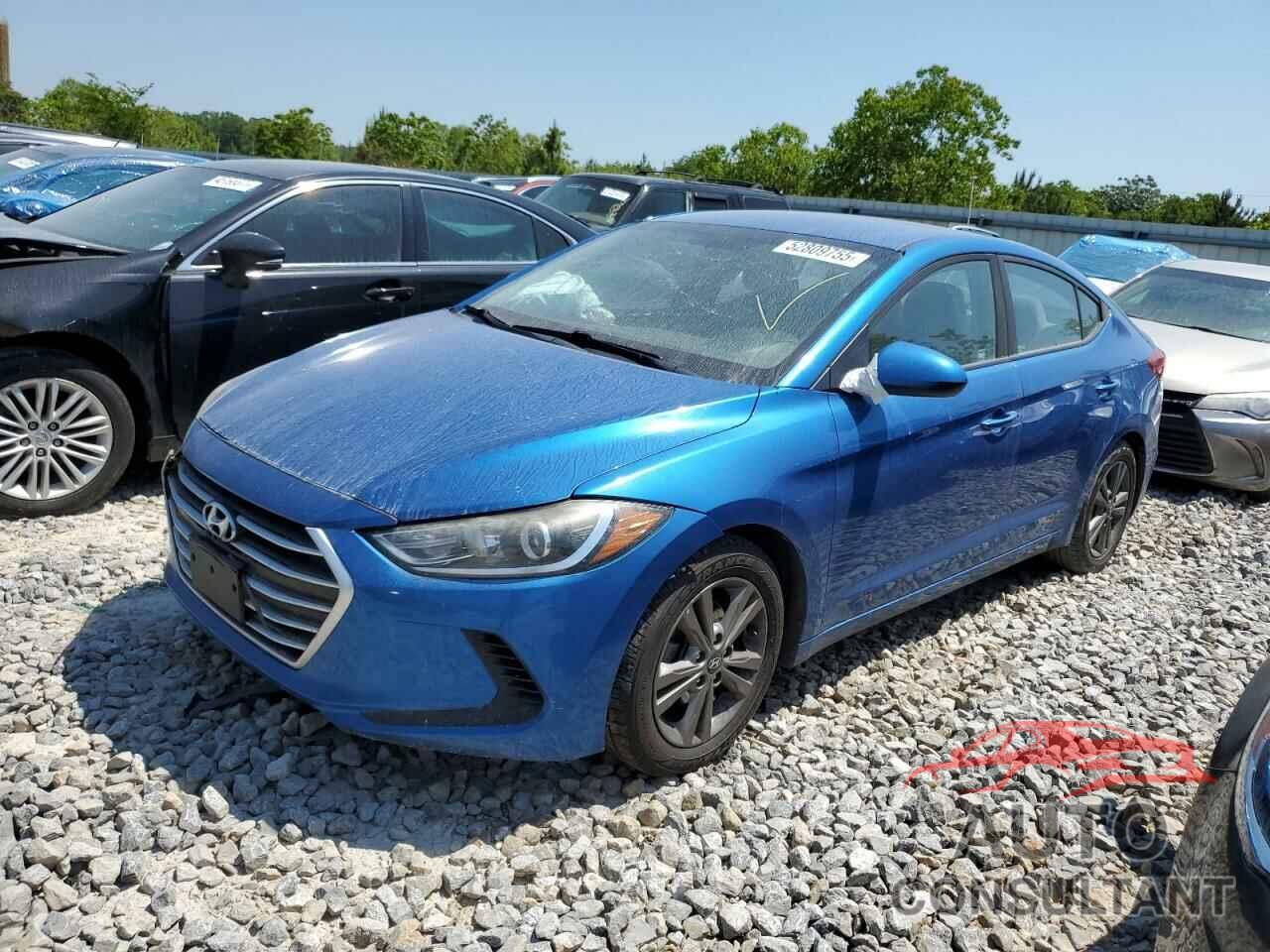 HYUNDAI ELANTRA 2018 - 5NPD84LF6JH312961