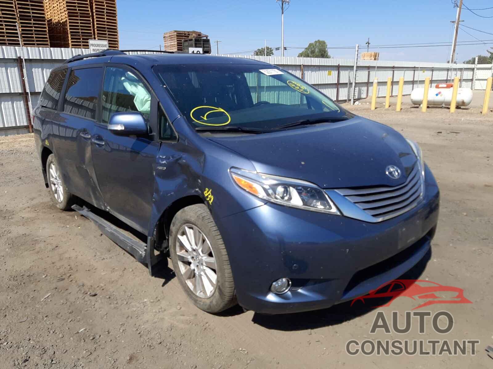 TOYOTA SIENNA 2016 - 5TDDK3DC3GS141749