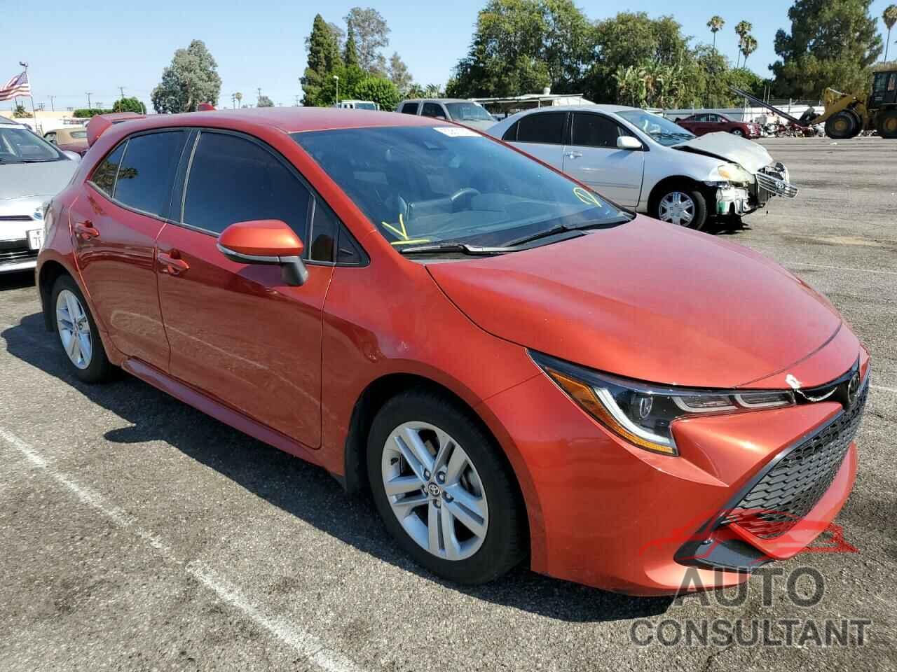 TOYOTA COROLLA 2019 - JTNK4RBE3K3002185