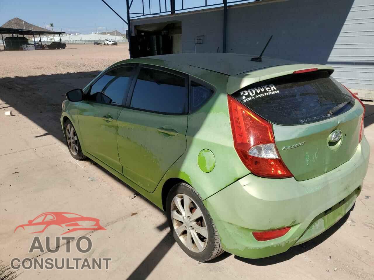 HYUNDAI ACCENT 2012 - KMHCU5AE8CU047472