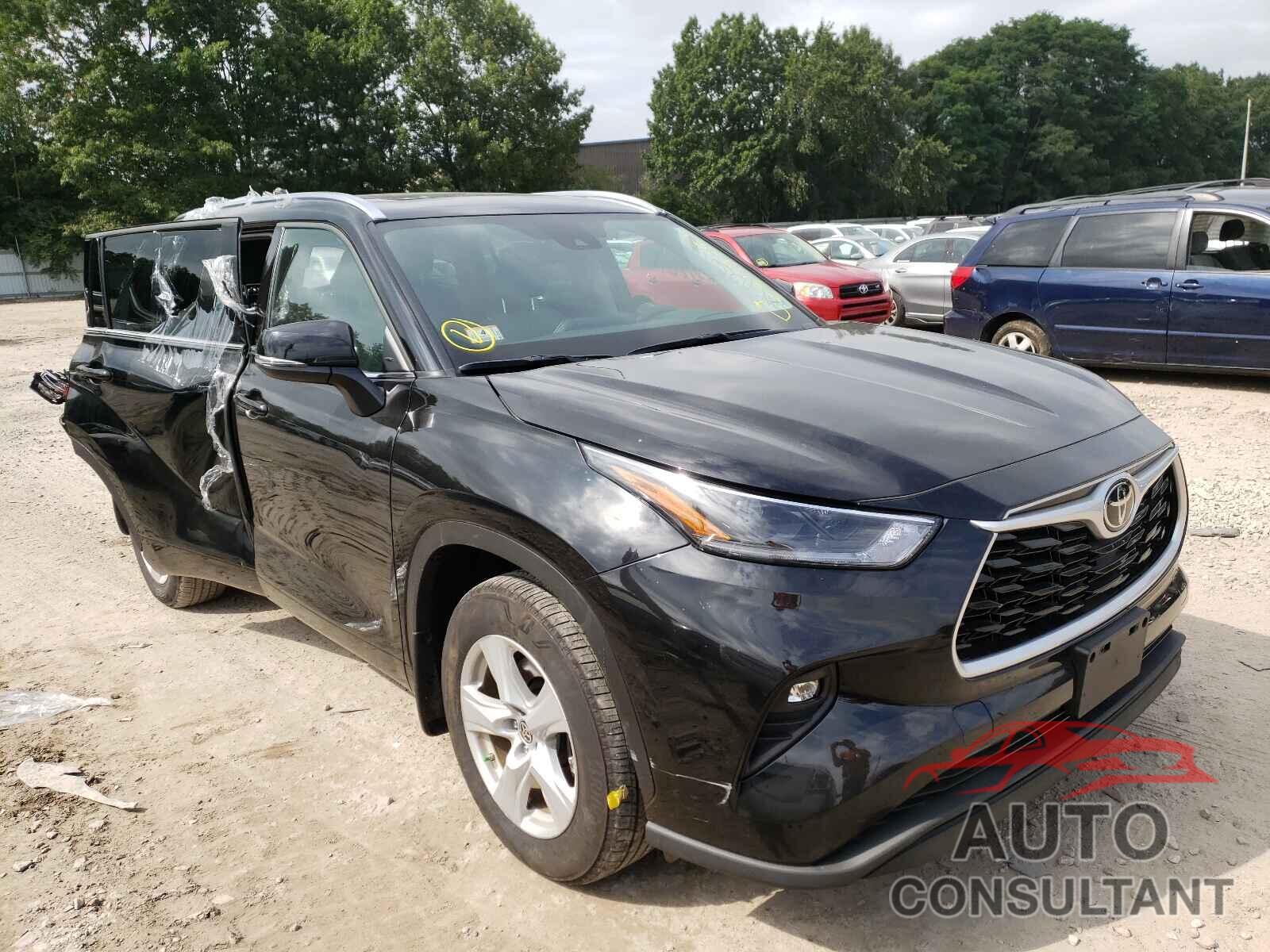 TOYOTA HIGHLANDER 2021 - 5TDGZRBH2MS536186