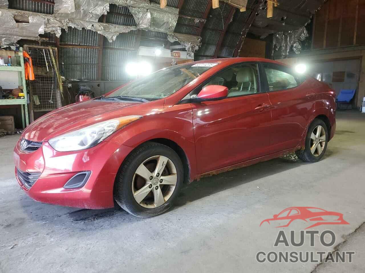 HYUNDAI ELANTRA 2011 - KMHDH4AE2BU107893