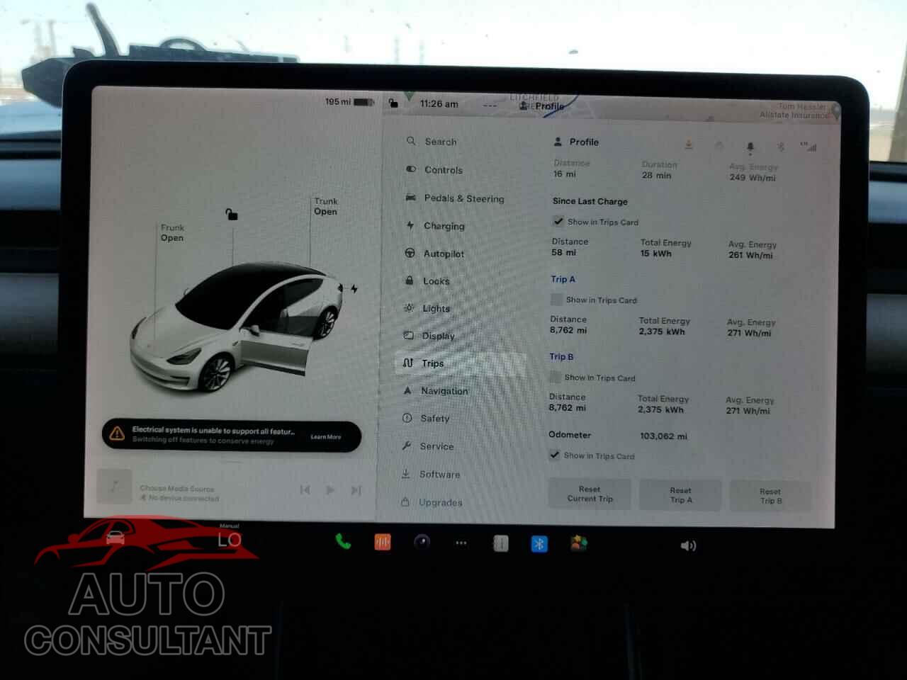 TESLA MODEL 3 2019 - 5YJ3E1EB2KF512667