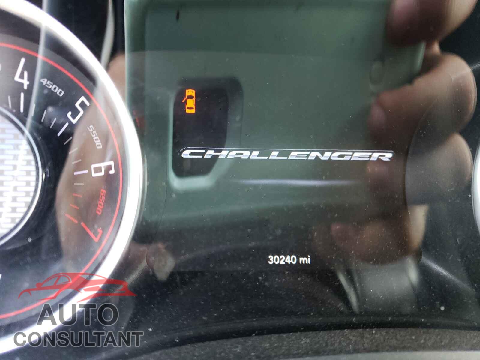 DODGE CHALLENGER 2019 - 2C3CDZAGXKH727456