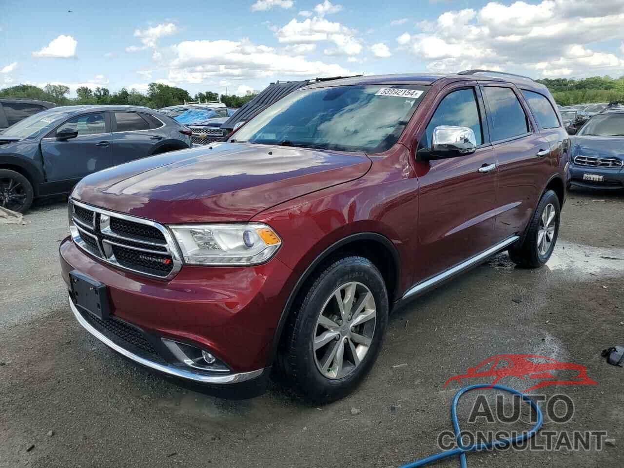 DODGE DURANGO 2016 - 1C4RDJDG8GC383848