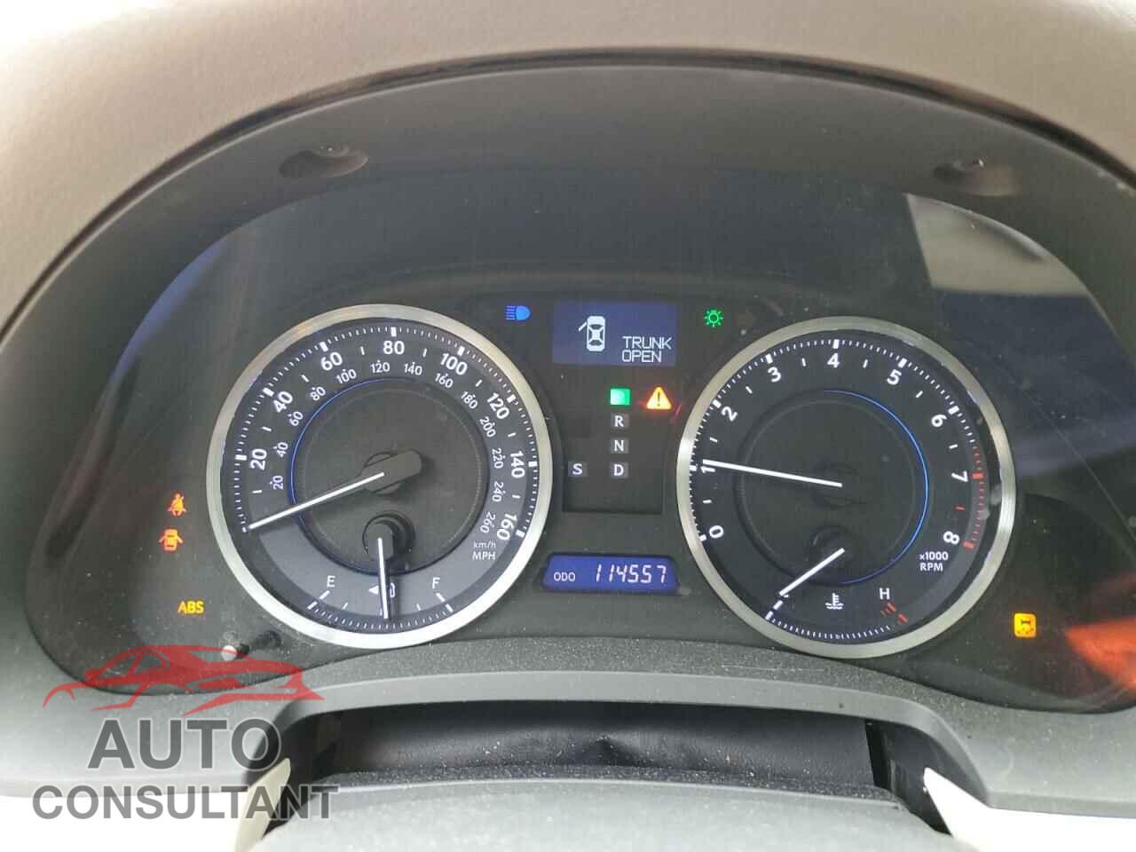 LEXUS IS 2013 - JTHCF5C24D5063339