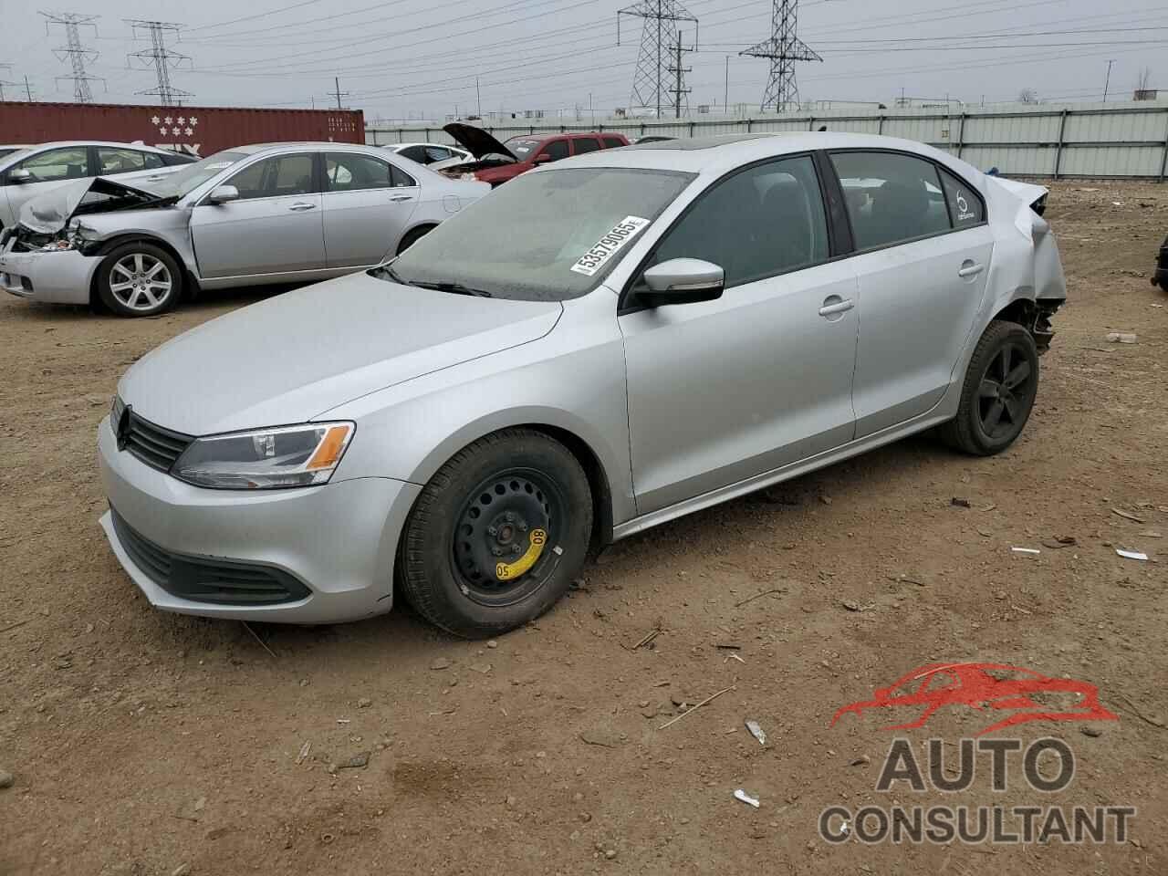 VOLKSWAGEN JETTA 2011 - 3VWLL7AJ6BM087209